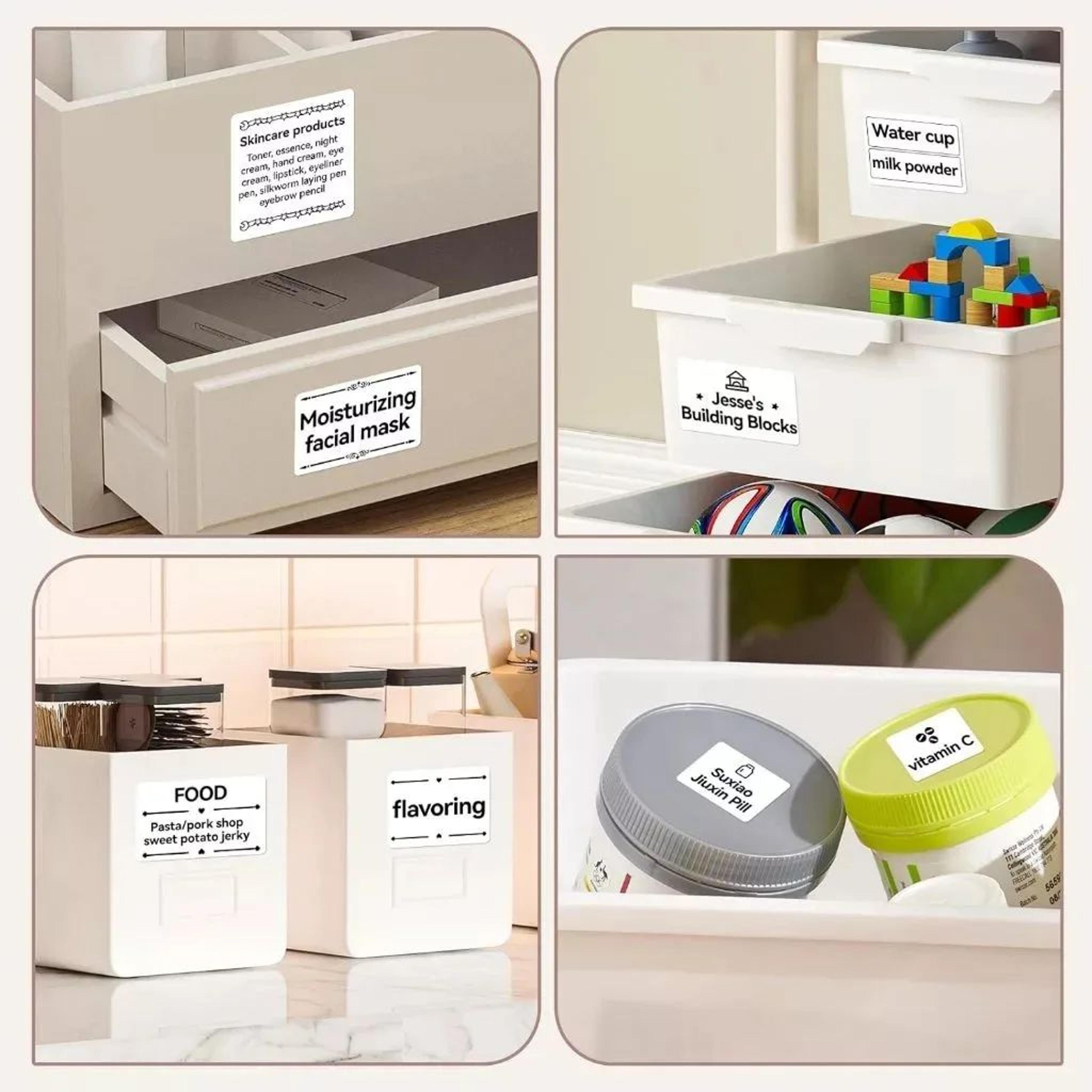 50MM White Thermal Label Paper Roll 2