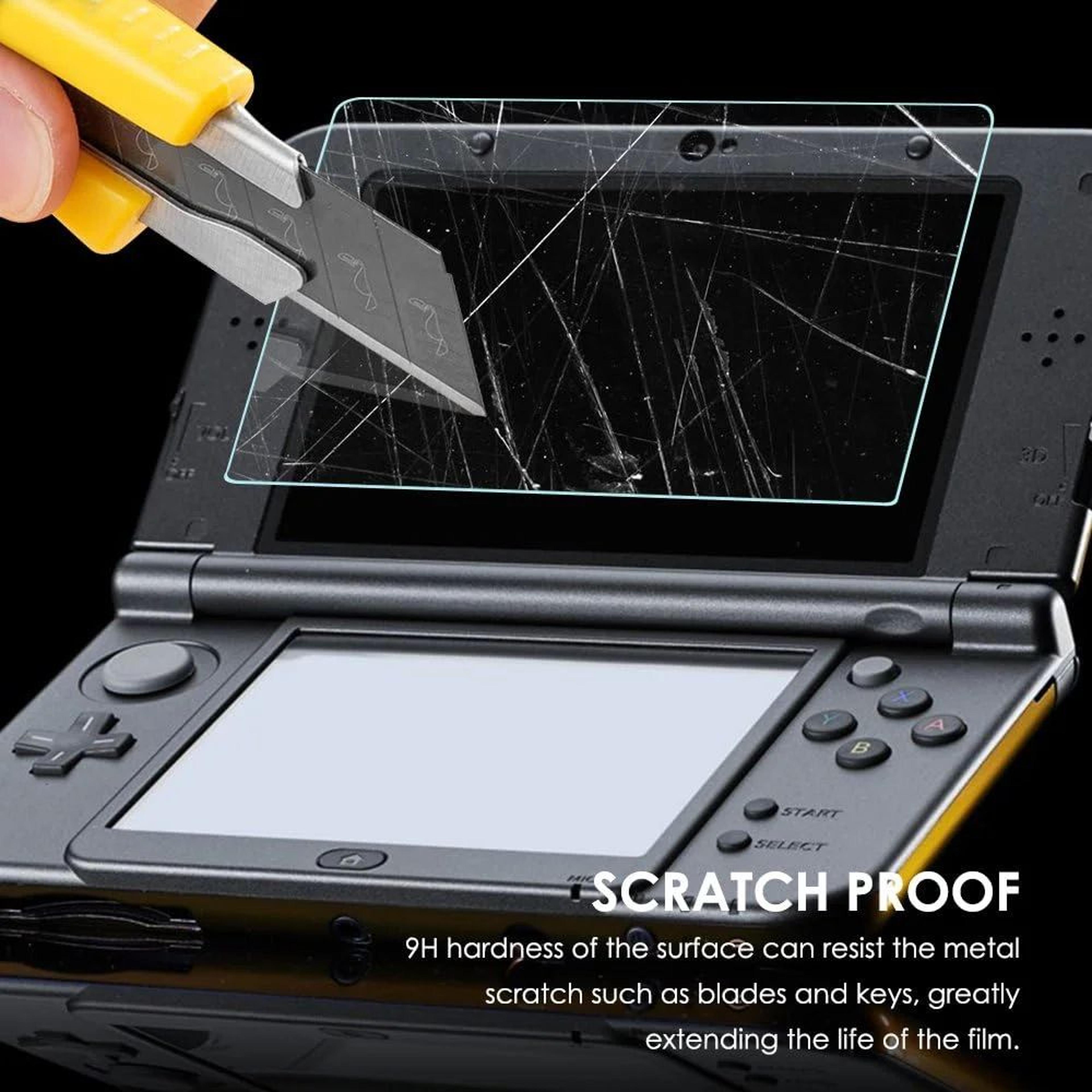 New 3DS XL Tempered Glass Screen Protector 2