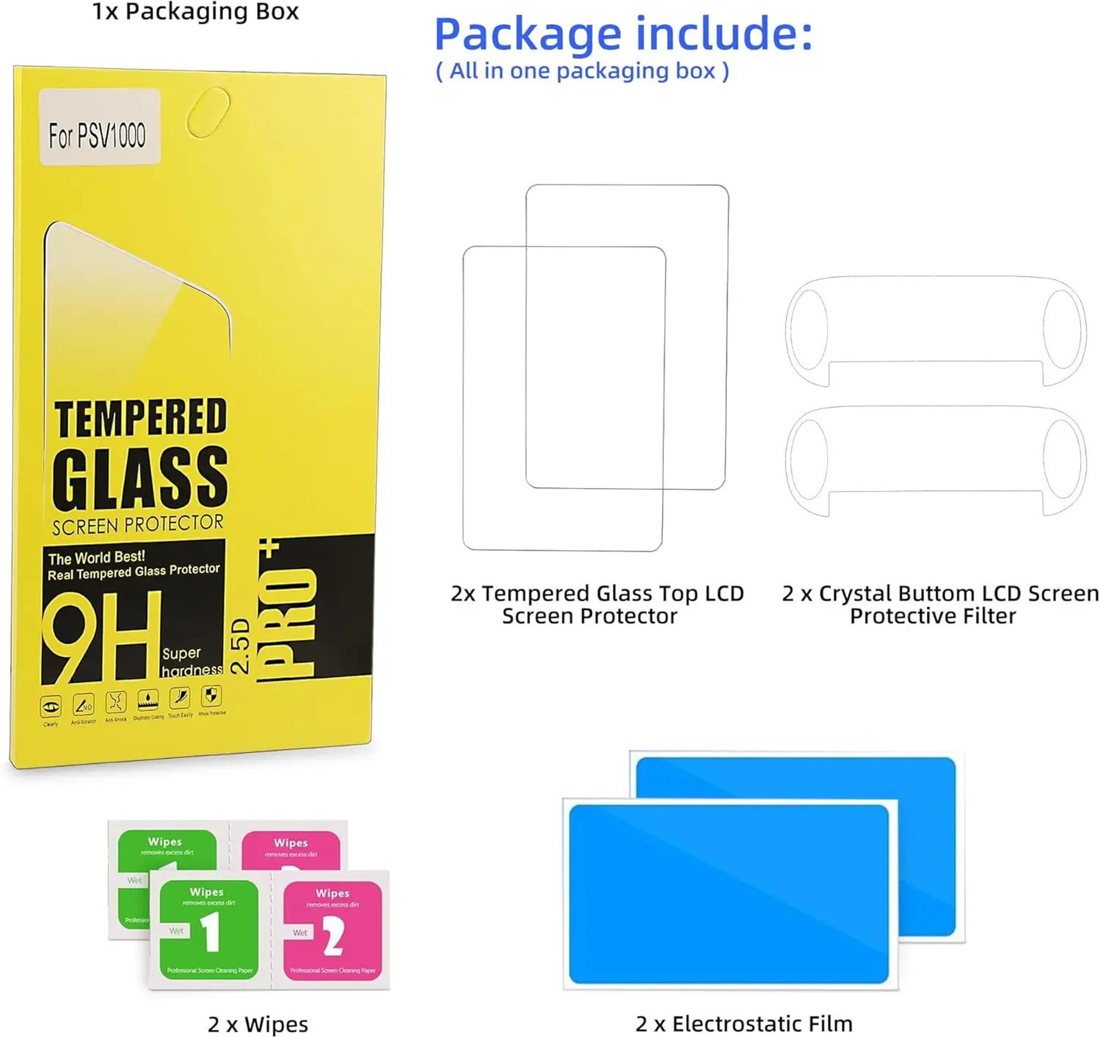 PS Vita Tempered Glass Screen Protector 5