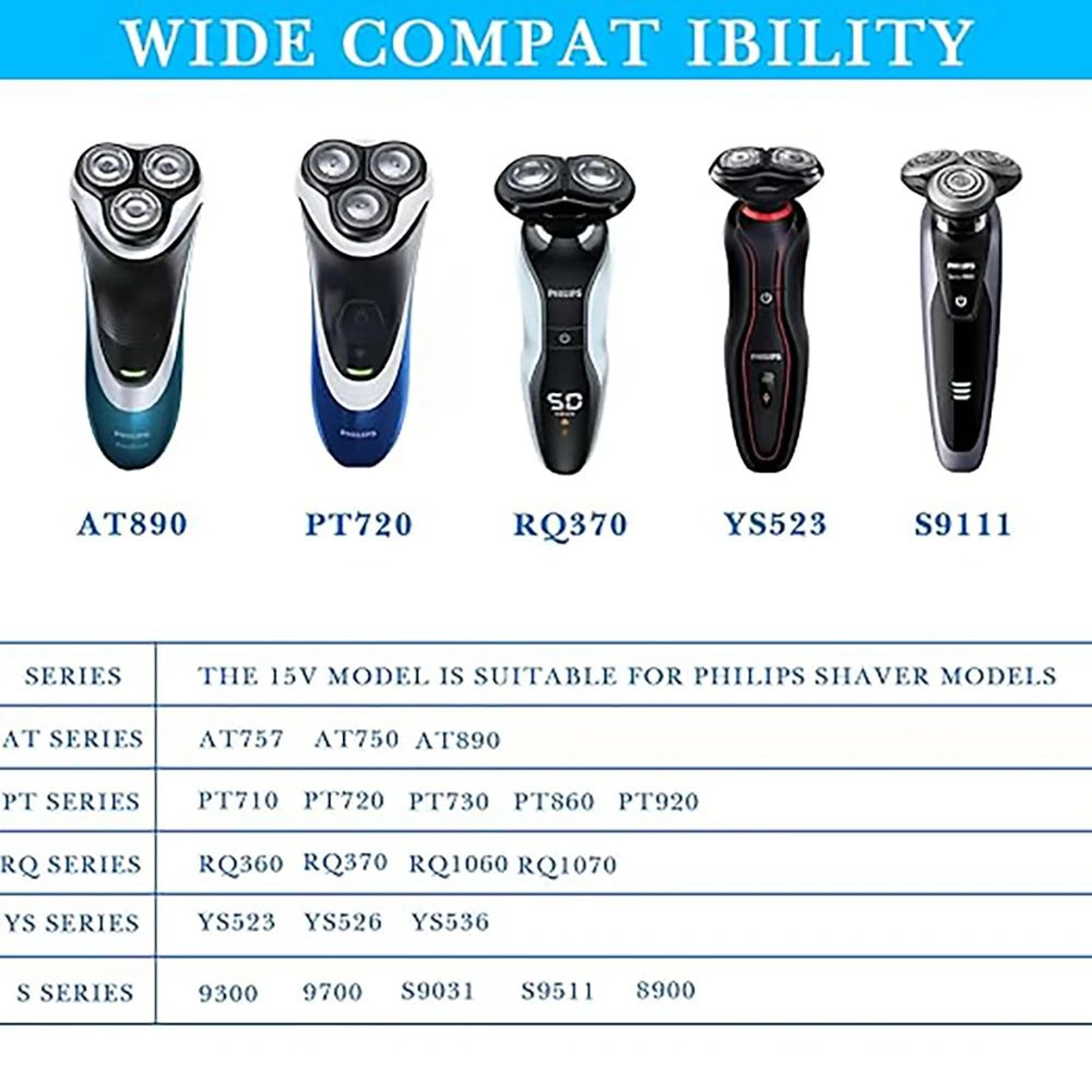 Philips Norelco Replacement Shaver Charger 2