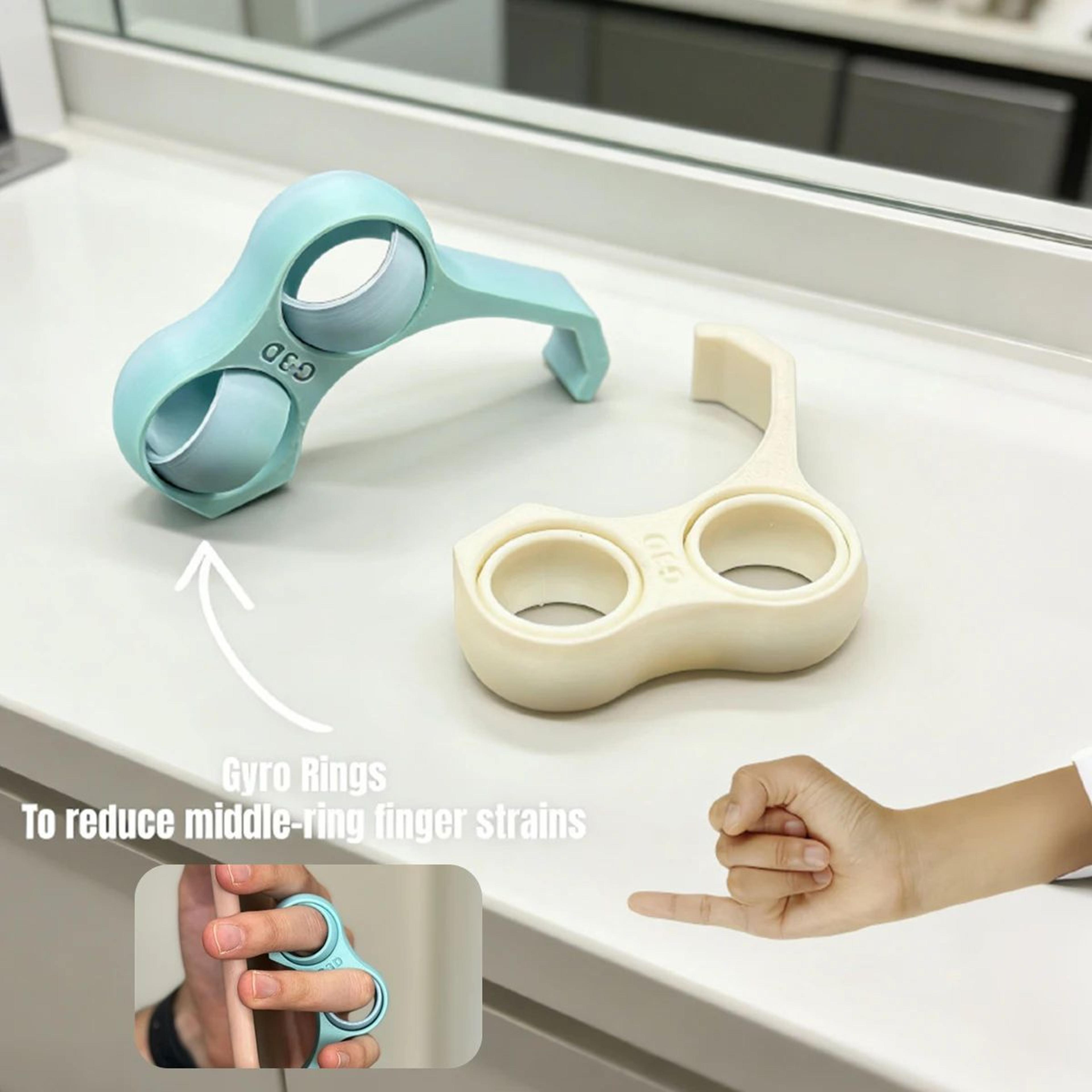 Double Finger Ring Phone Holder 4