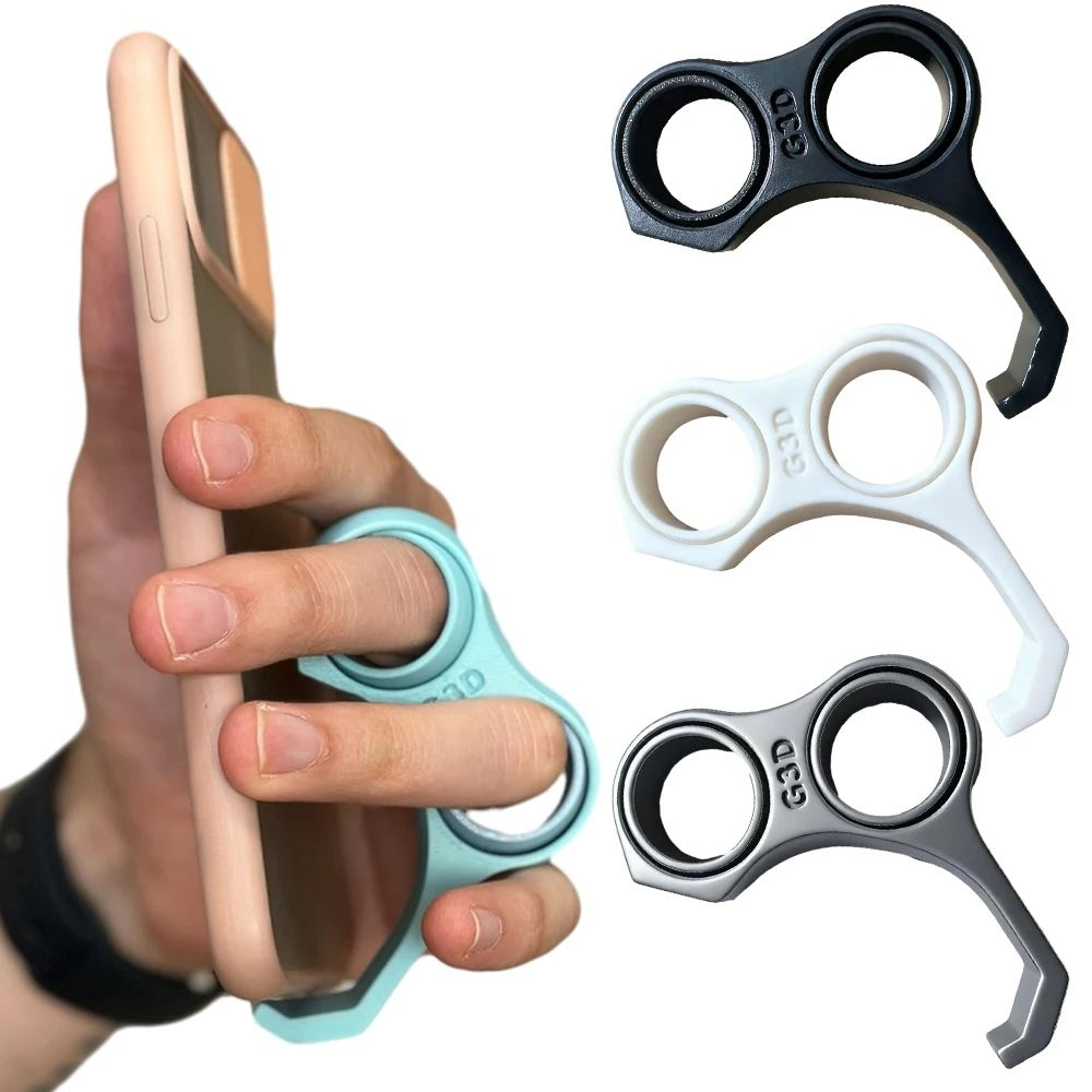 Double Finger Ring Phone Holder 3
