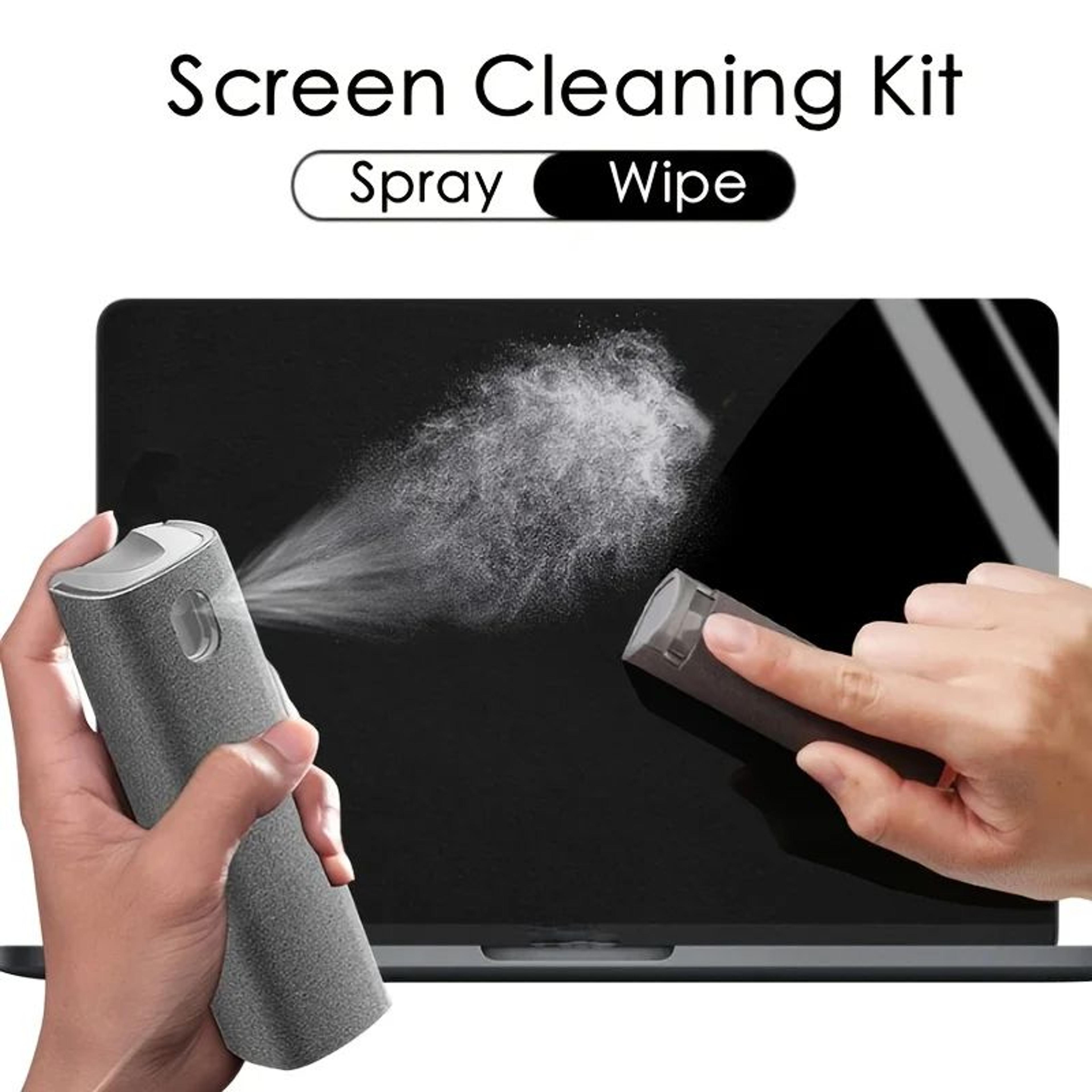 2 In 1 Microfiber Screen Cleaner Spray 0