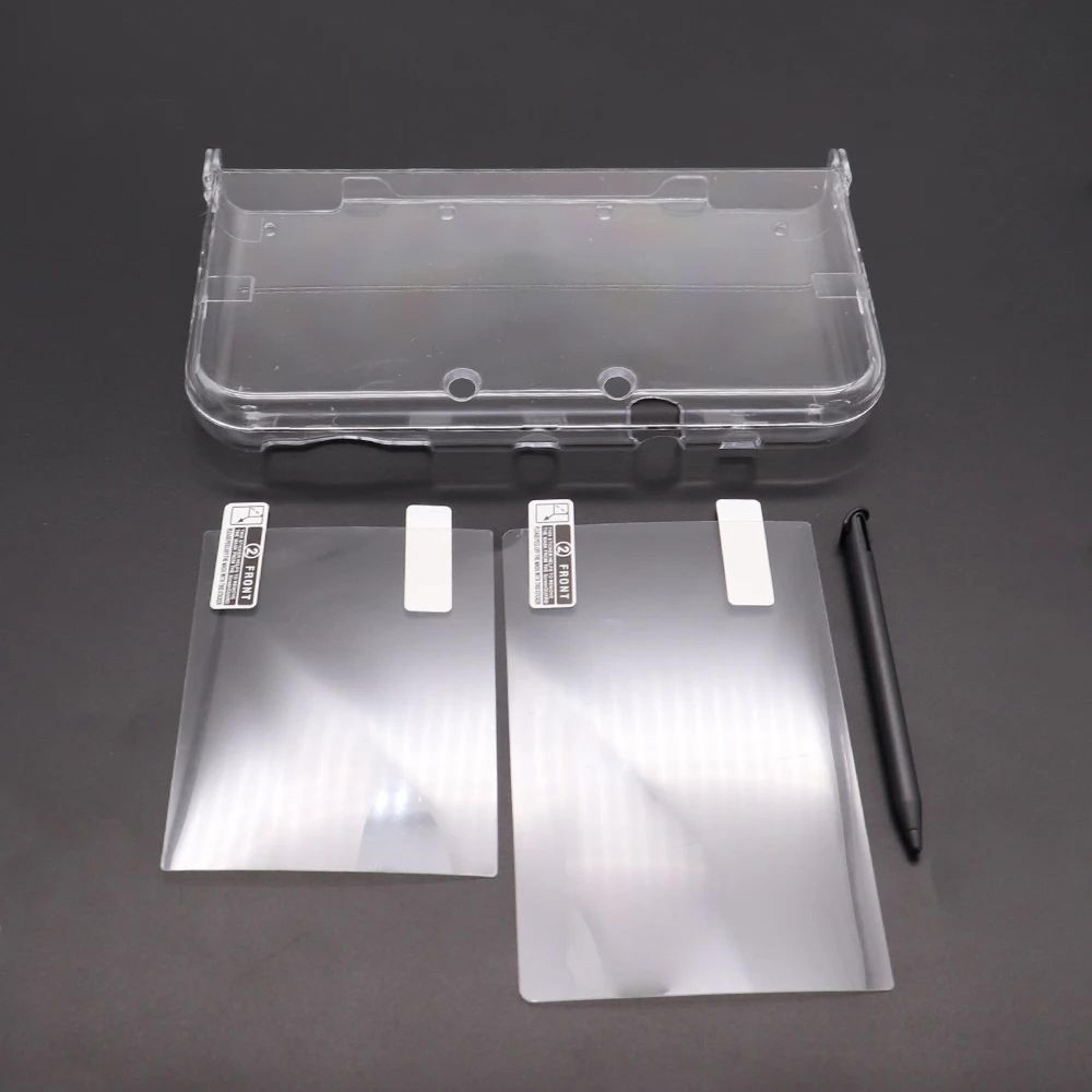 New 3DS XL Clear Protective Case And Accessories 2