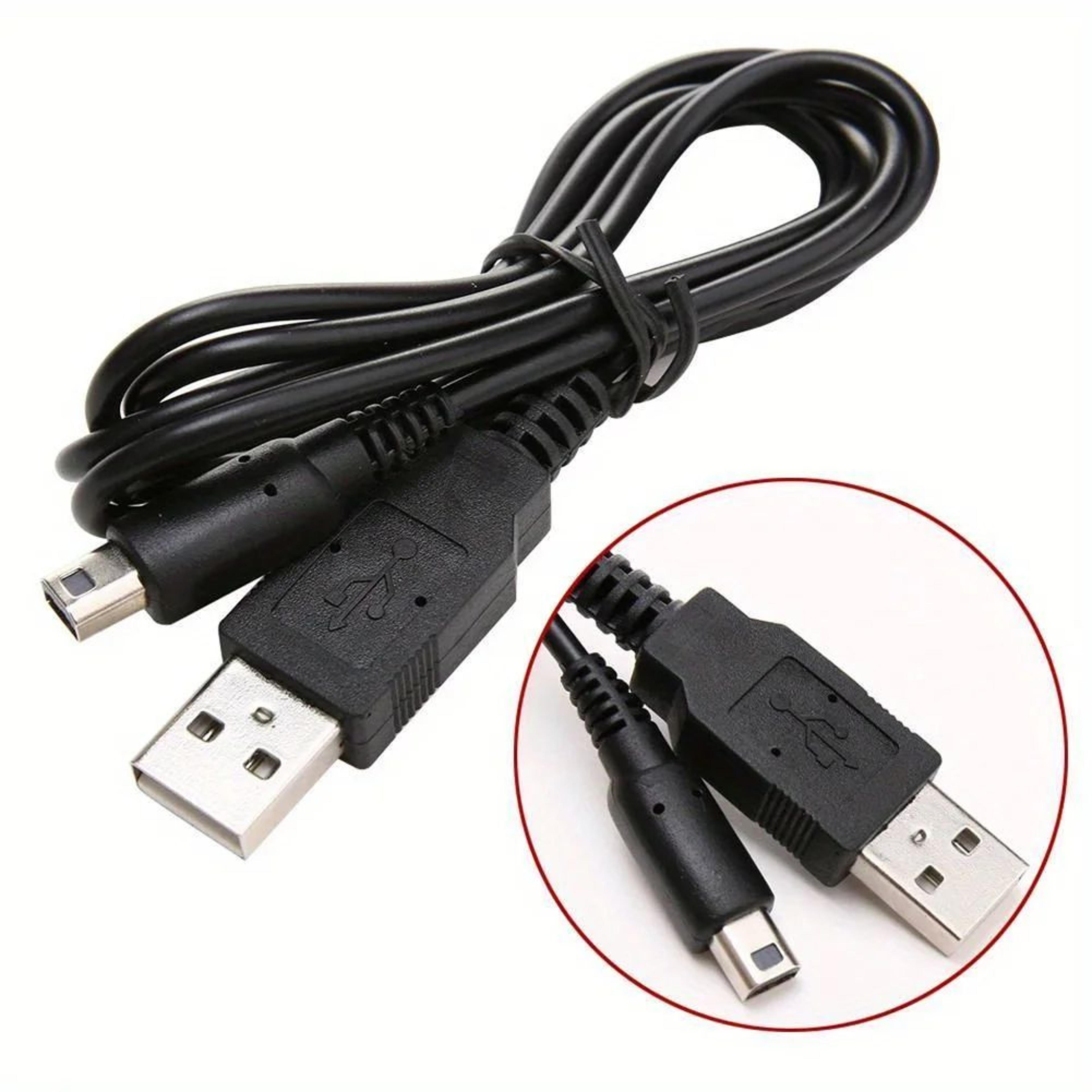5 Piece Nintendo 3DS 2DS USB Charging Cable Set 1