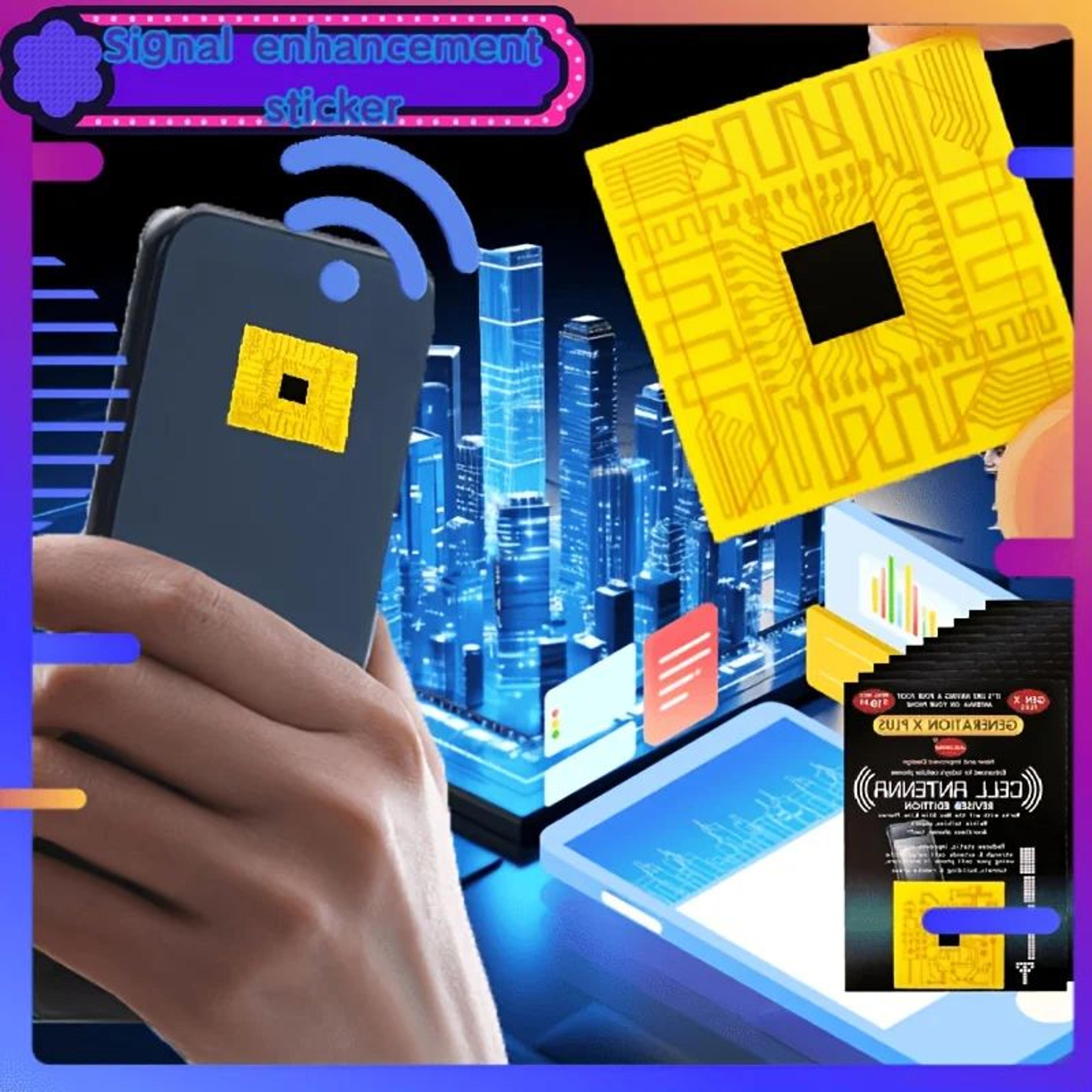 Universal Mobile Phone Antenna Sticker Set 3