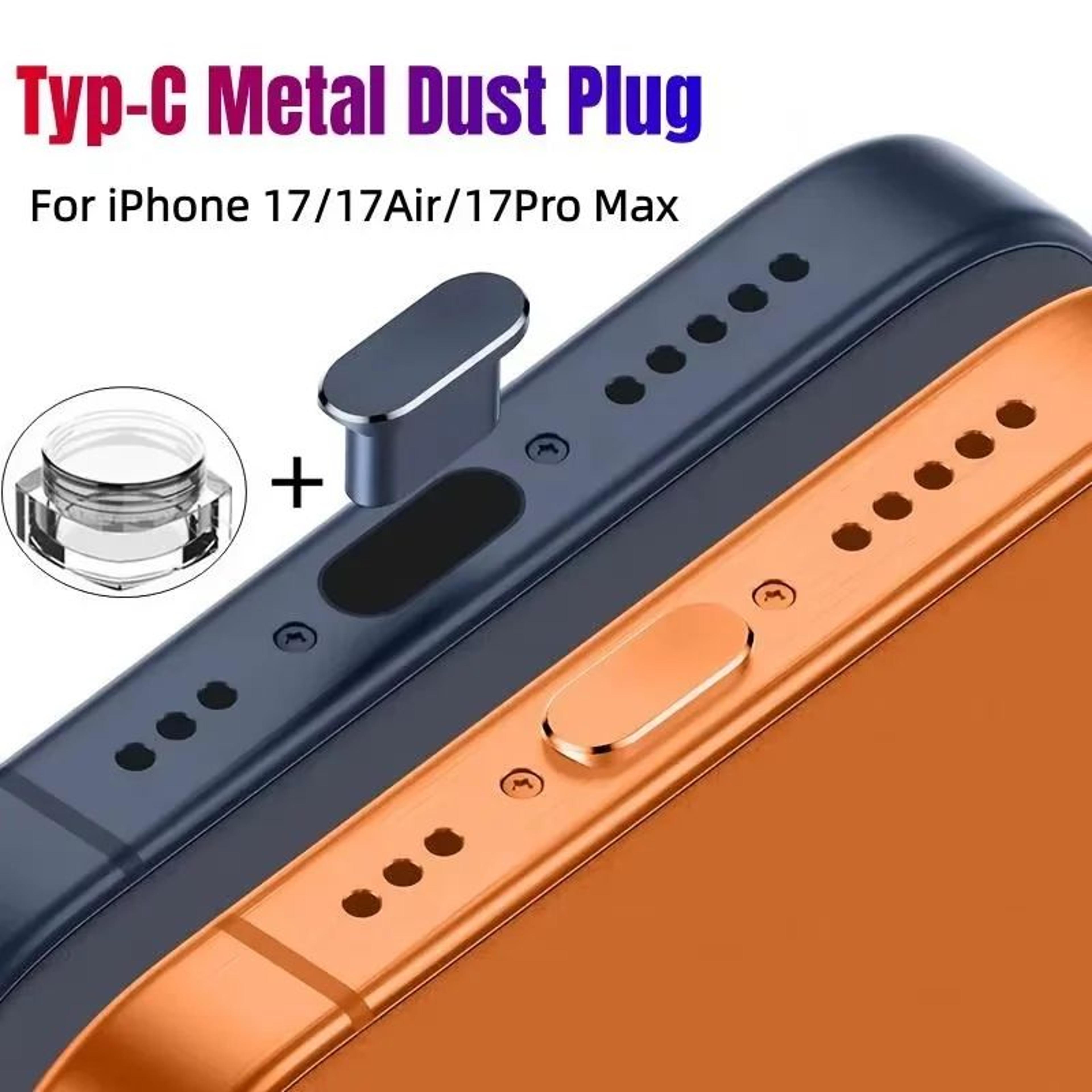 Metal USB C Charging Port Dust Protector 4