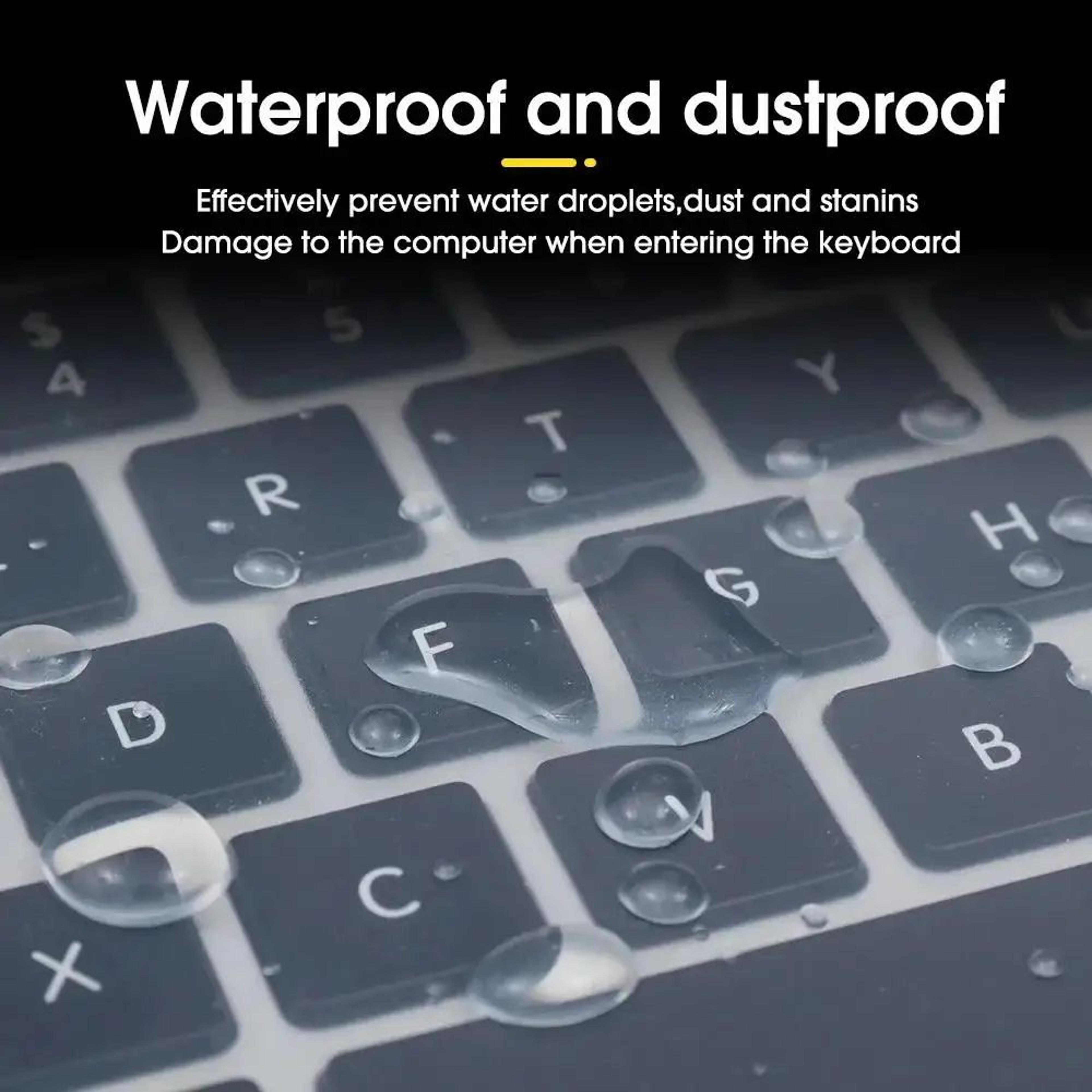 Universal Clear Silicone Laptop Keyboard Cover 4