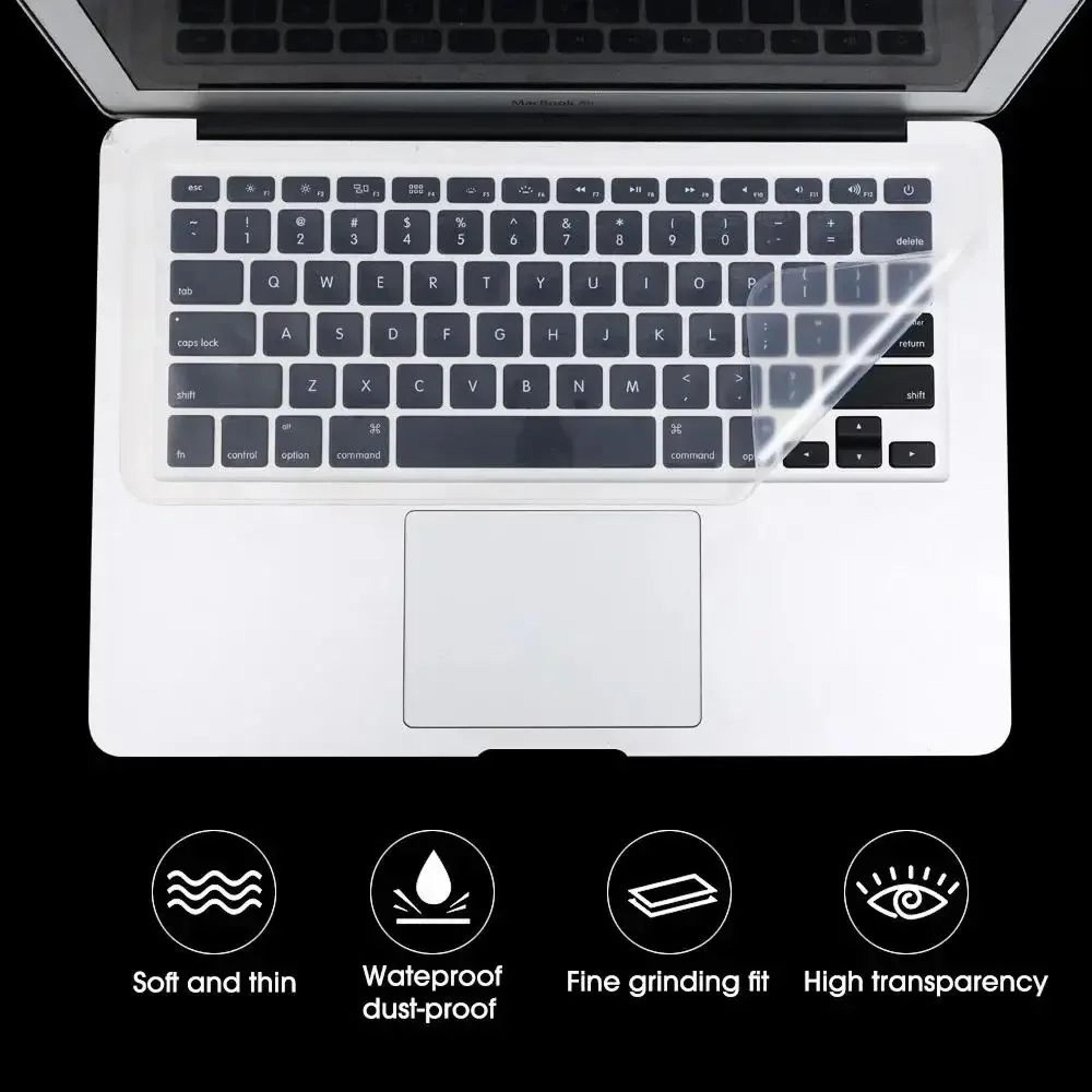 Universal Clear Silicone Laptop Keyboard Cover 3