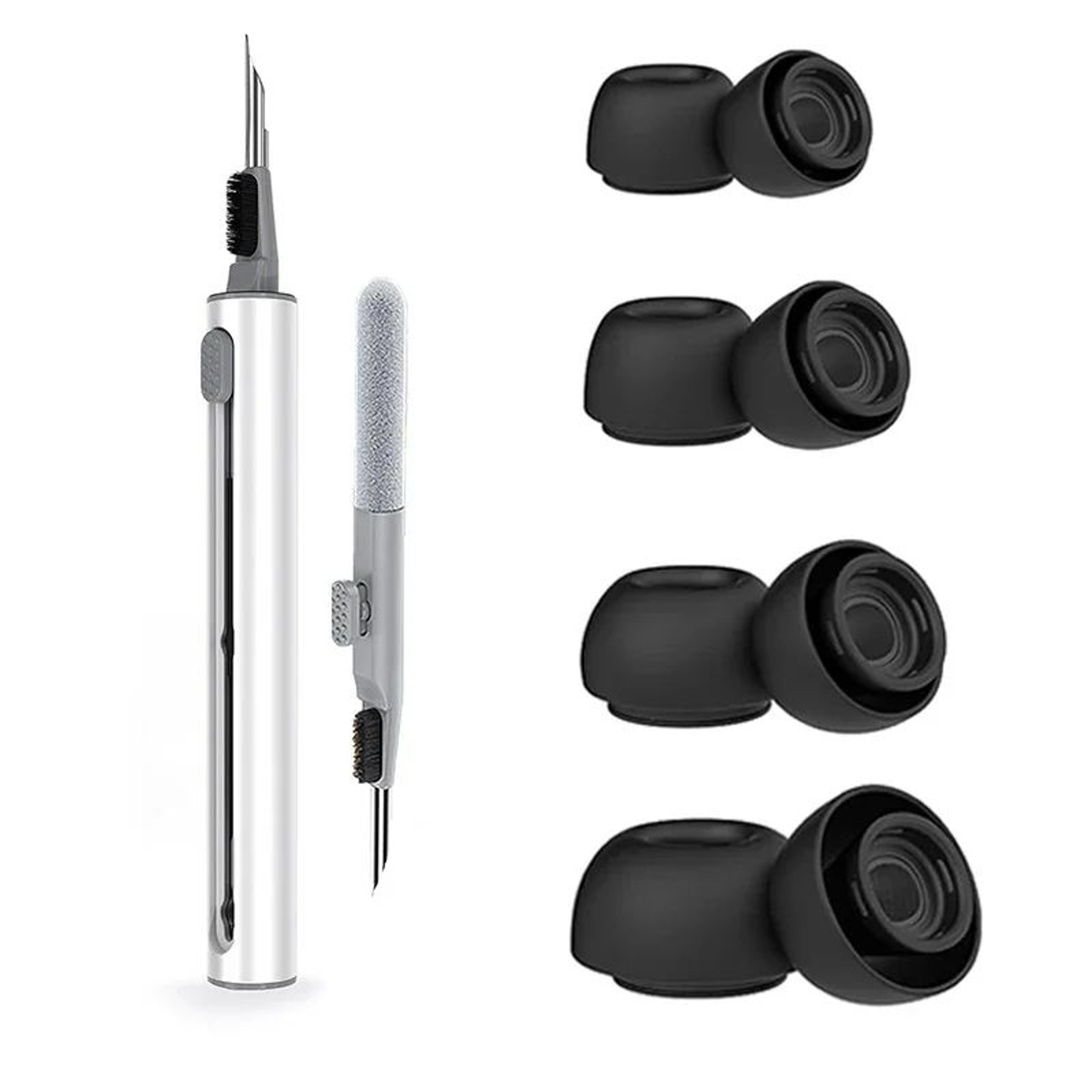 AirPods Pro Liquid Silicone Ear Tips With Cleaning Pen 10