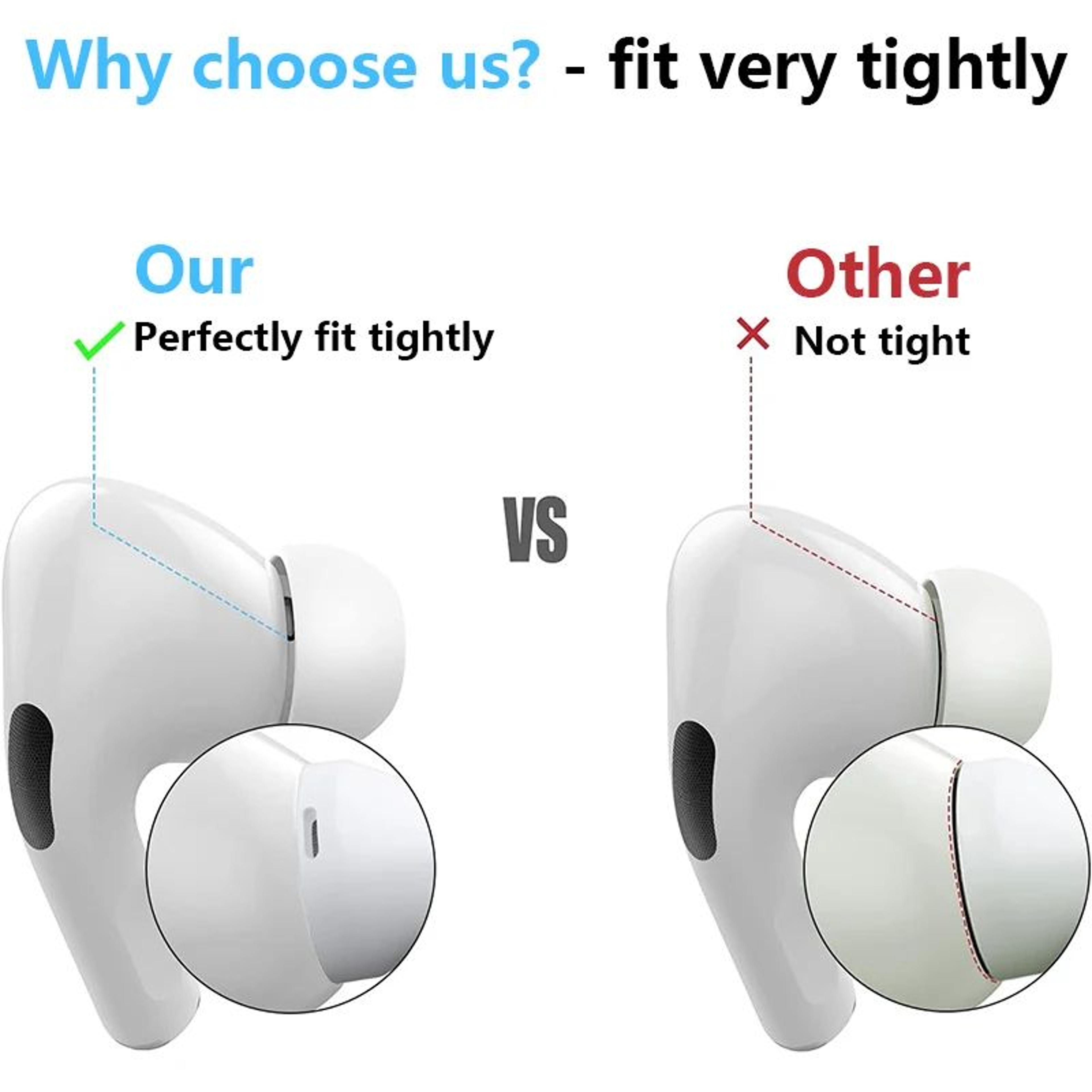 AirPods Pro Liquid Silicone Ear Tips With Cleaning Pen 4