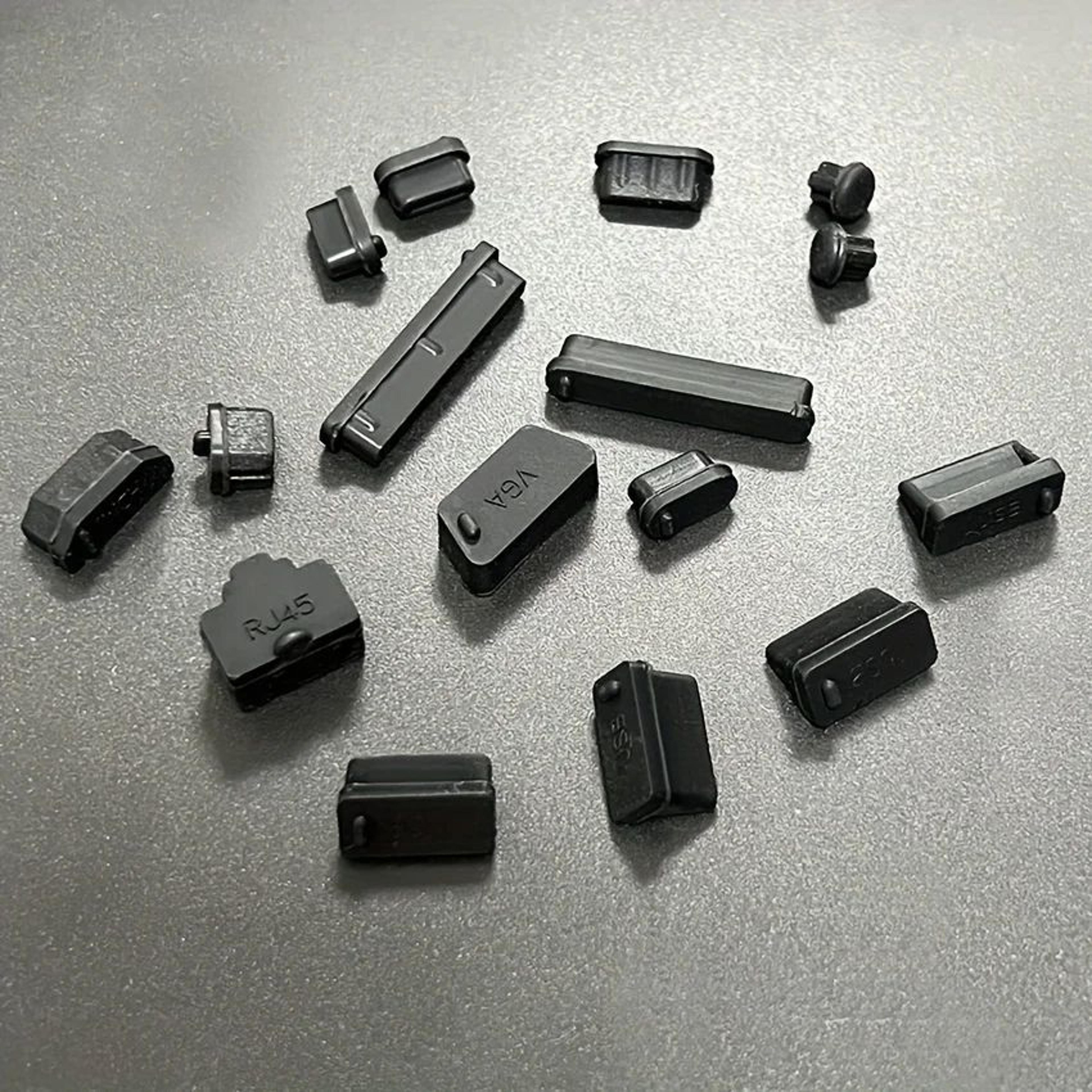 16 Piece Universal Laptop Port Dust Plug Set 5