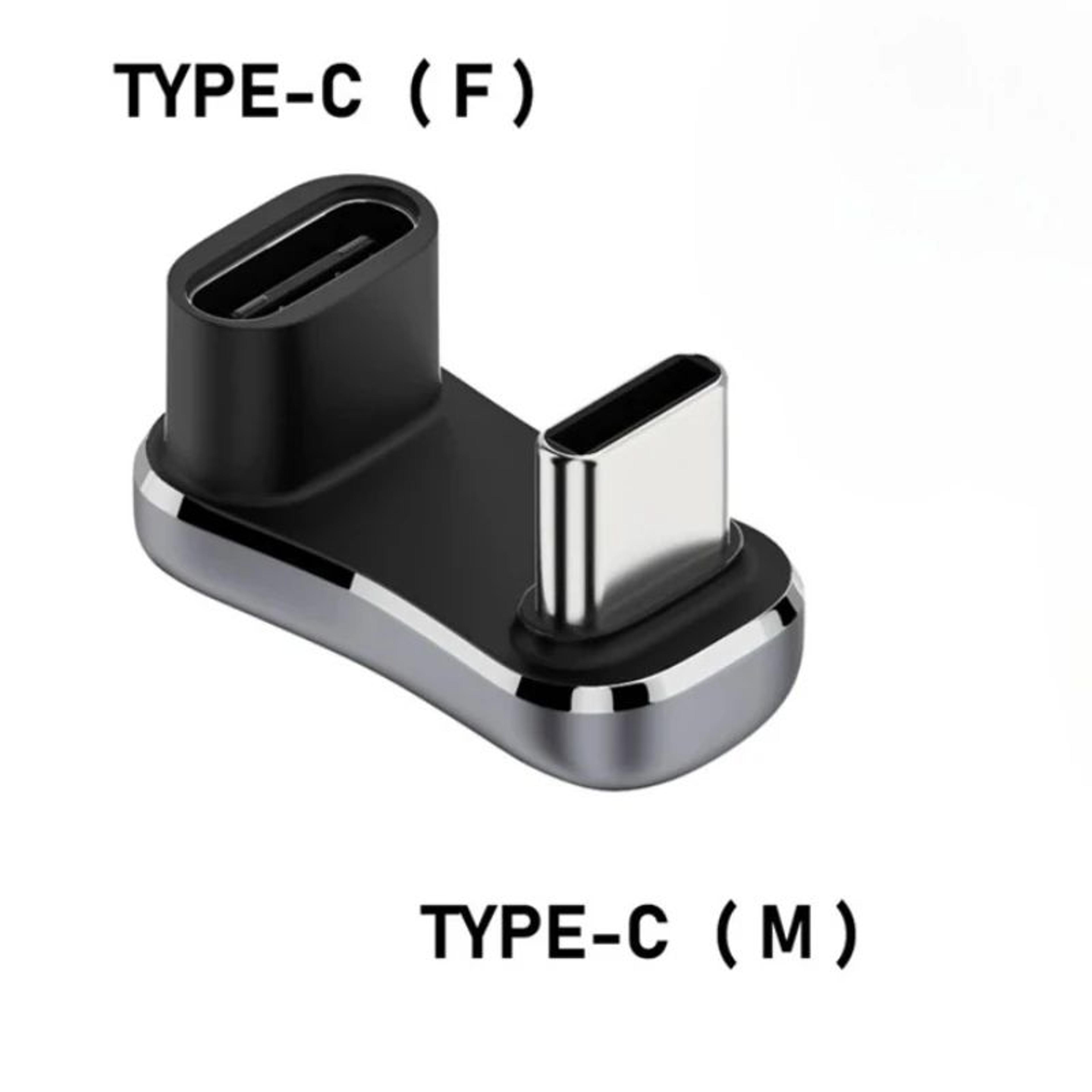 180 Degree USB C Adapter 140W 20Gbps 7