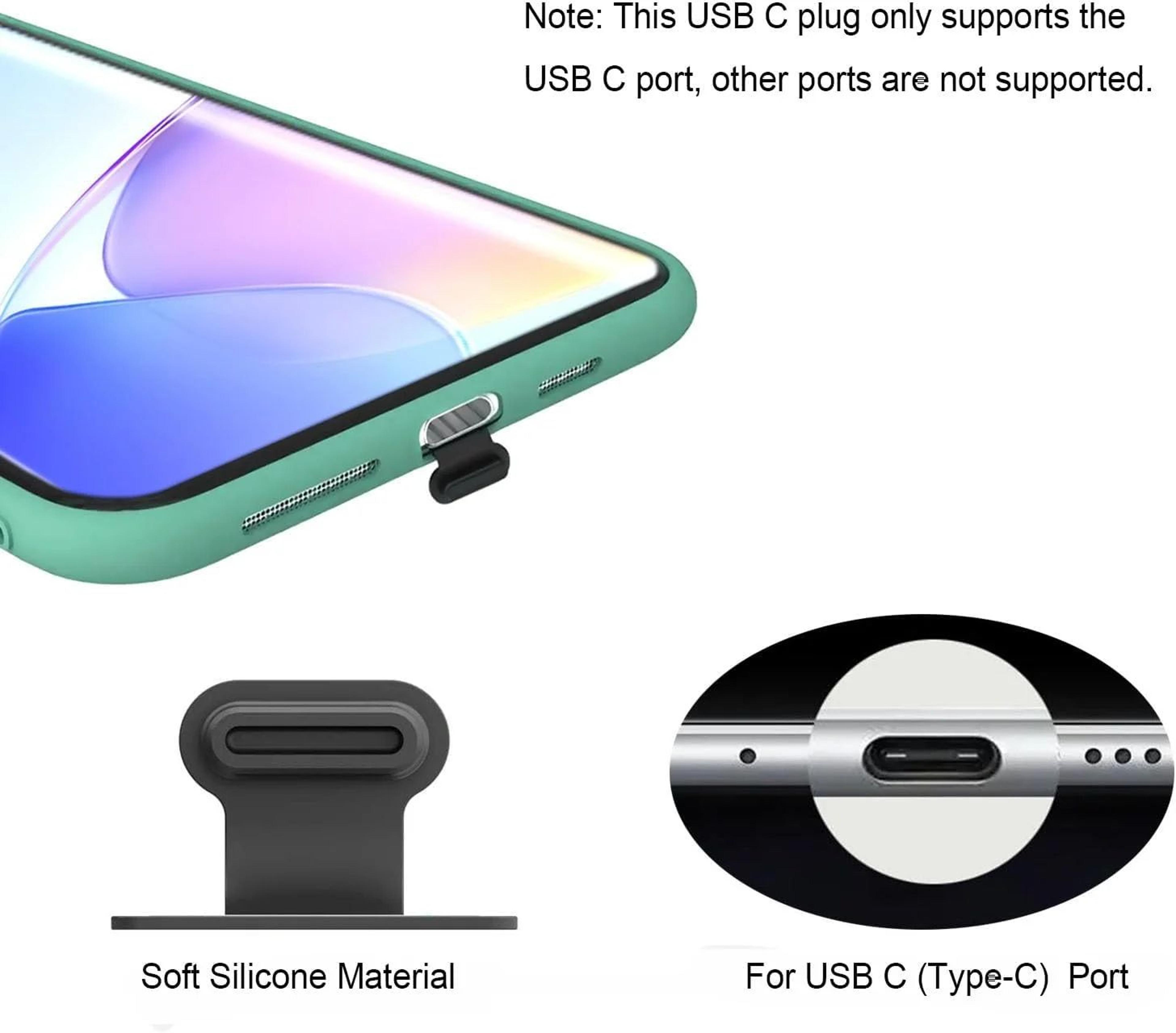 Anti Lost USB C Charging Port Dust Plug 1