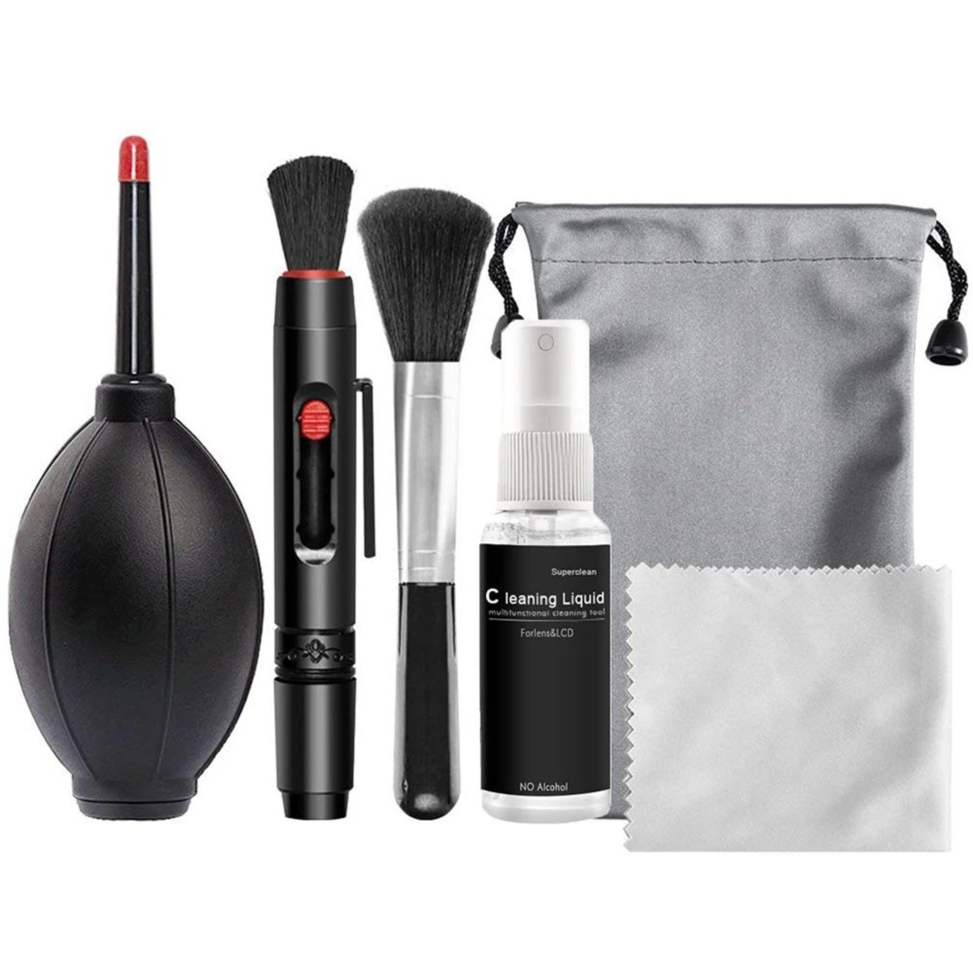 Professional Camera Lens And Sensor Cleaning Kit 6