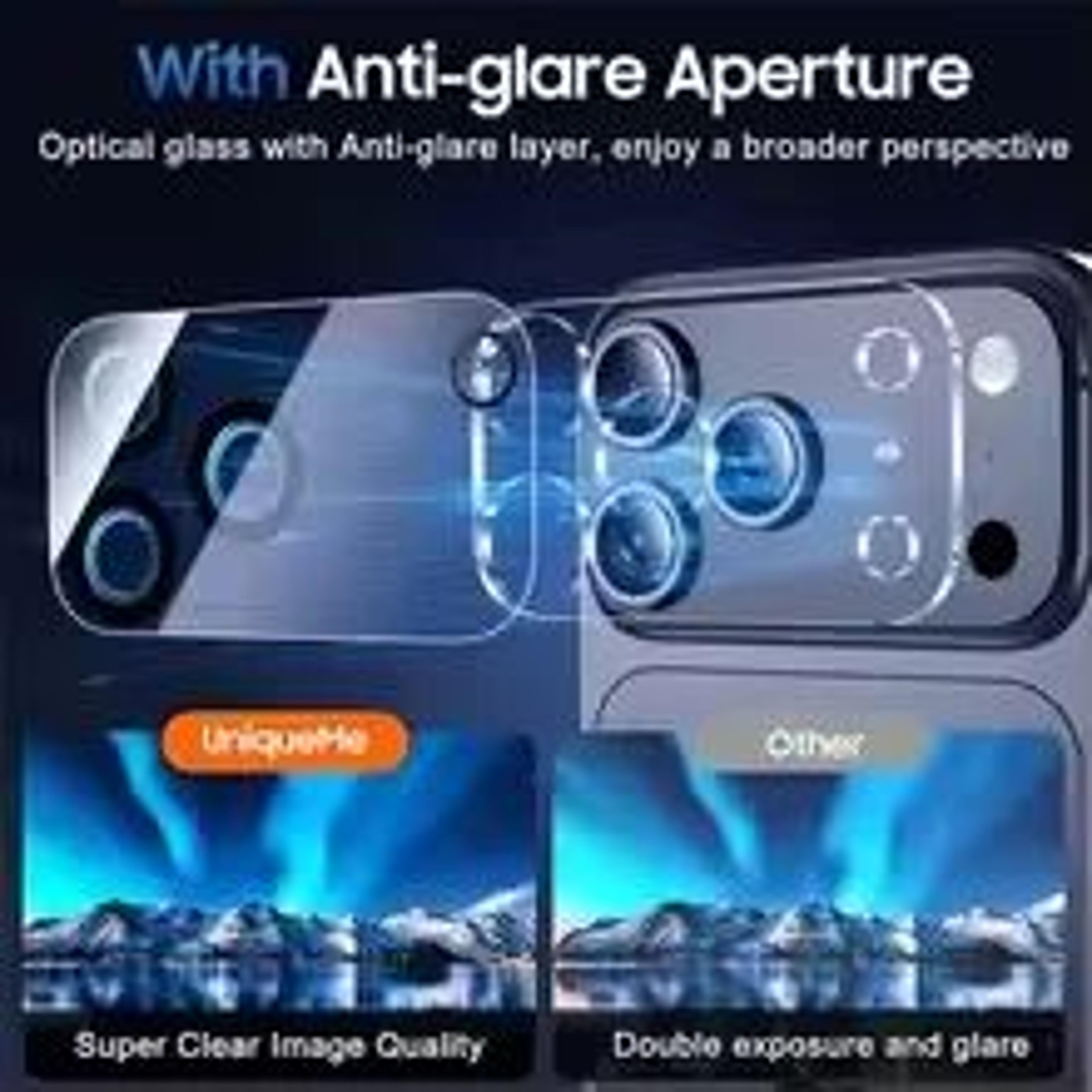 IPhone 17 Camera Lens Protector 3 Pack Tempered Glass 0