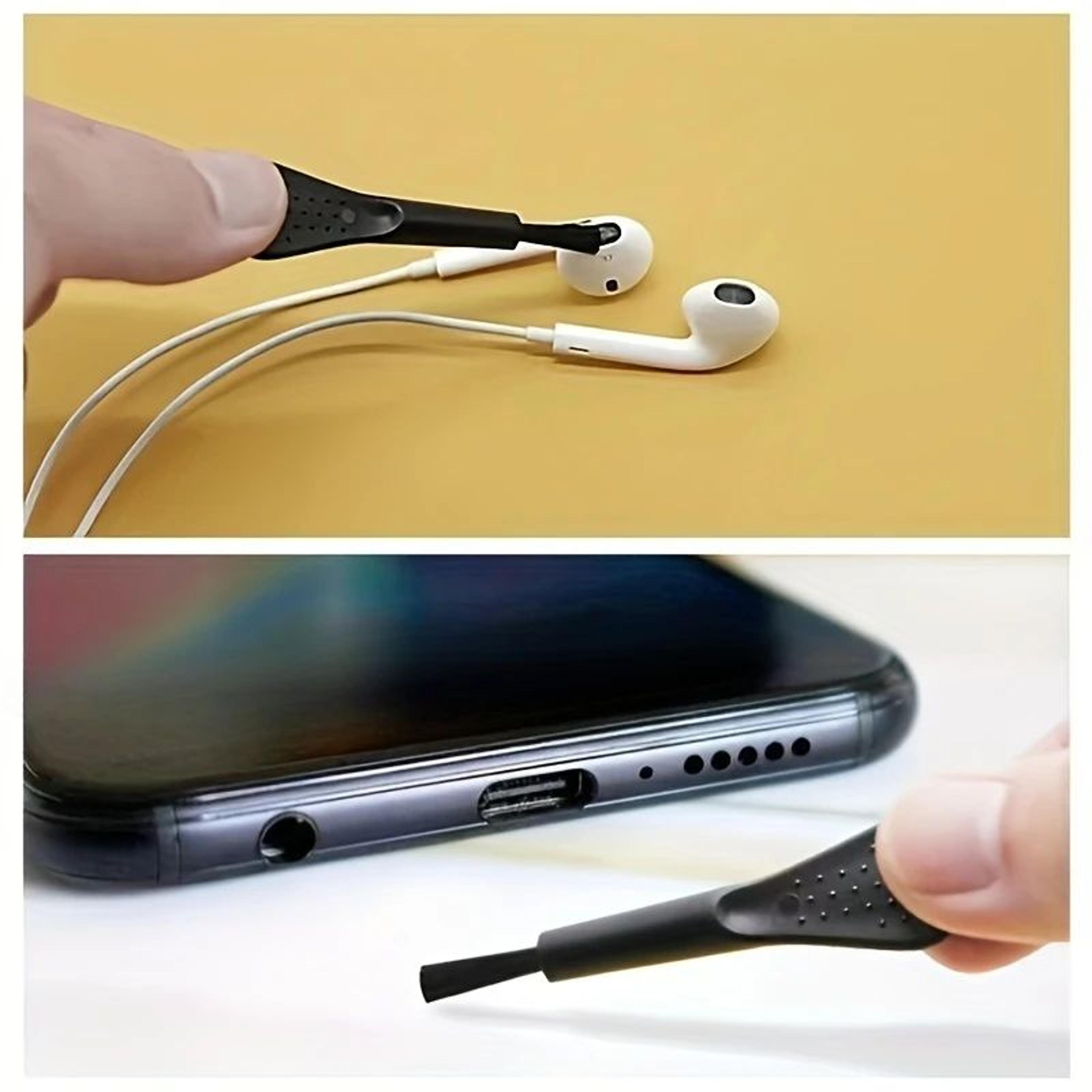 Phone Charging Port Dust Plug And Cleaner Kit 5
