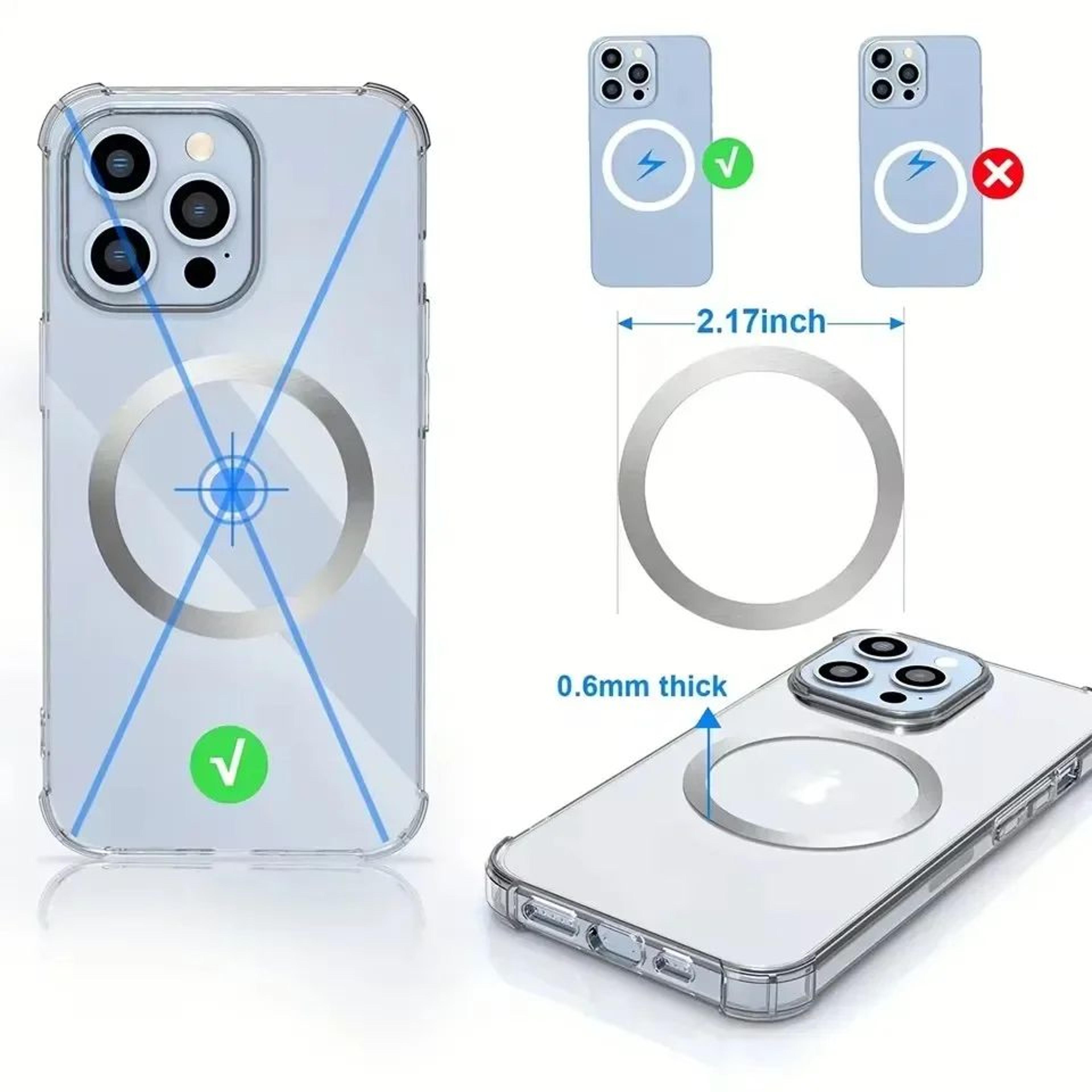 Universal MagSafe Metal Ring Adapter Sticker 4