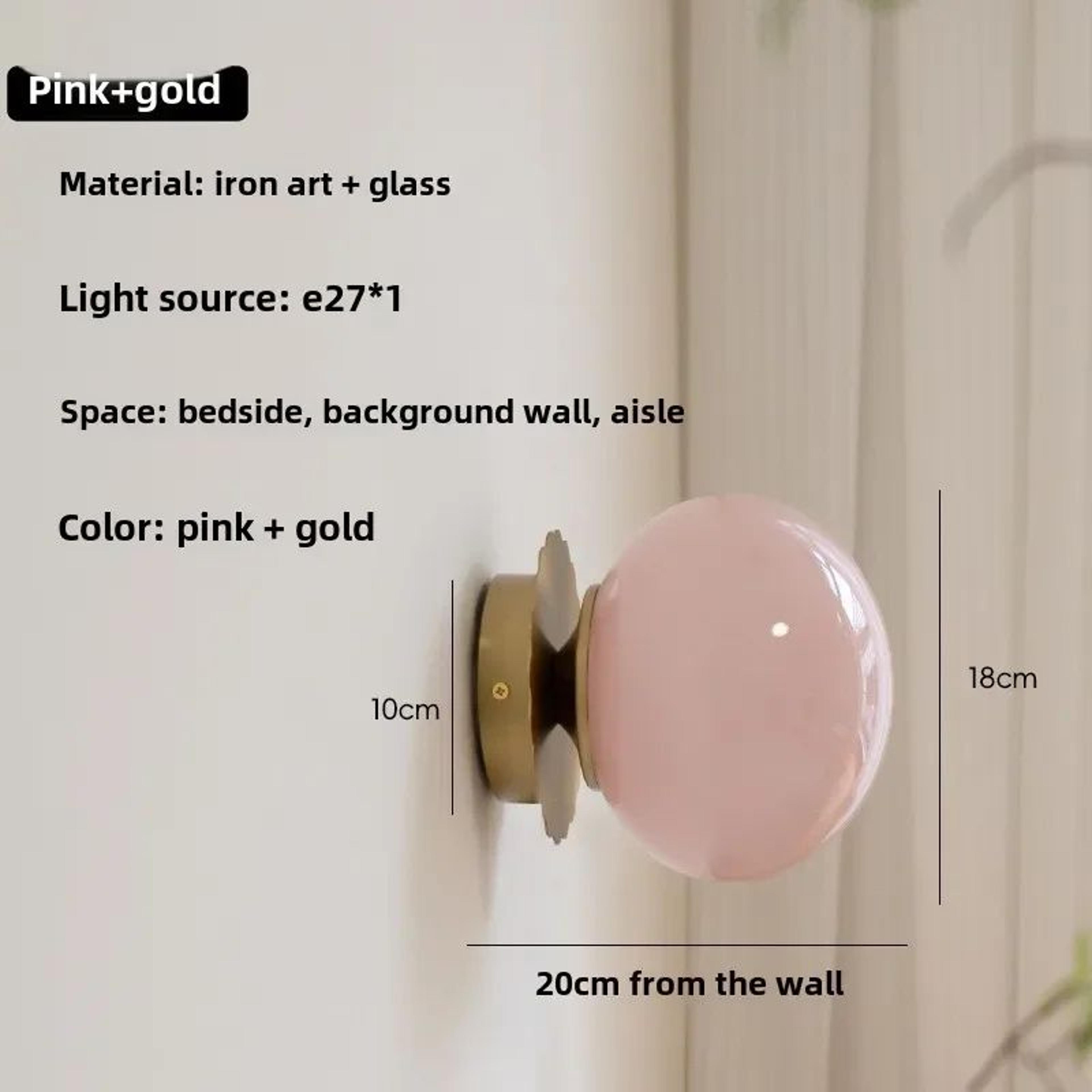 Modern Glass Globe Wall Lamp 14