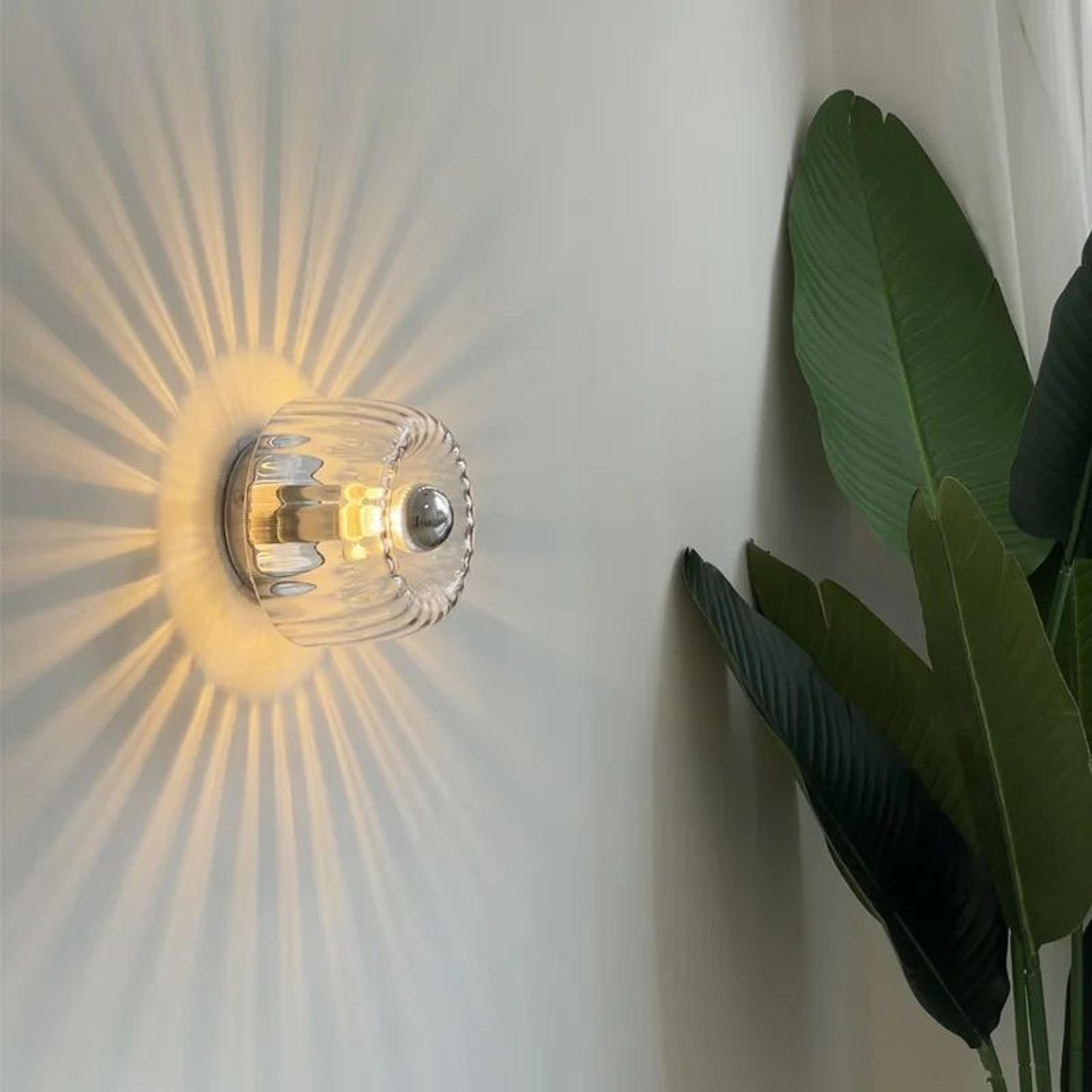 Bauhaus Glass Wall Lamp E14 Decorative Sconce 4