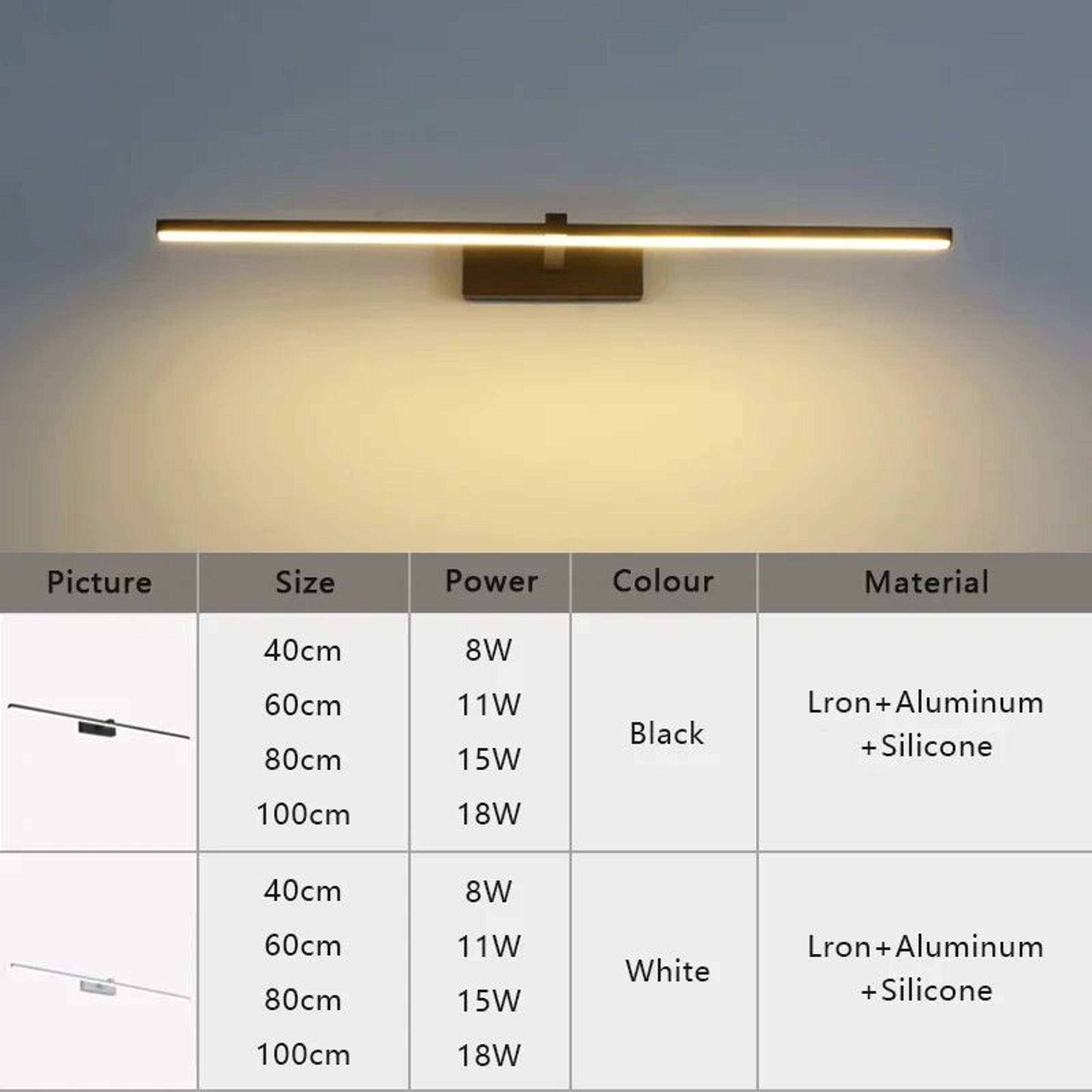 Modern LED Bathroom Mirror Light 5