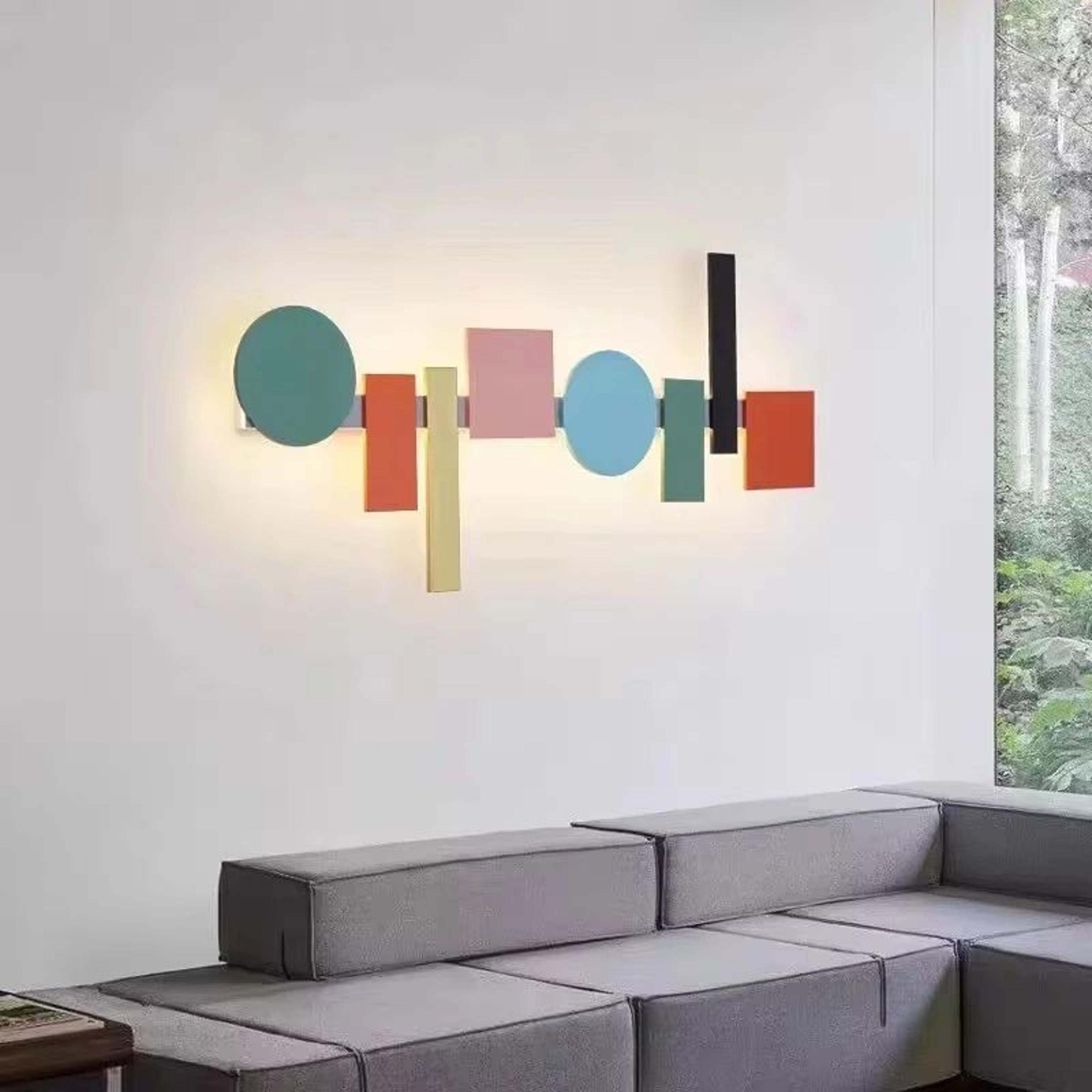 Modern Totem Geometric LED Wall Lamp 0