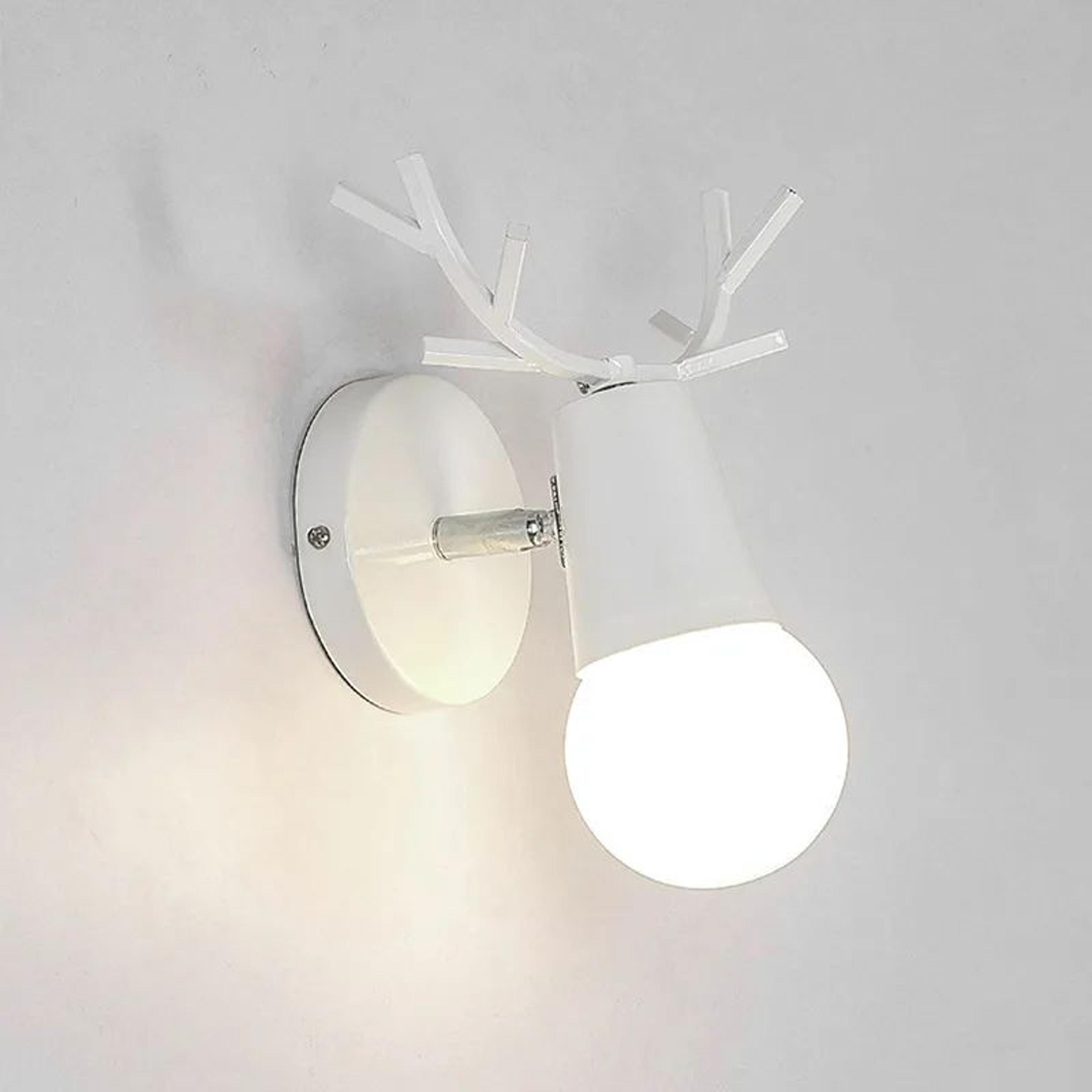 Nordic Adjustable Deer Antler Wall Lamp 15
