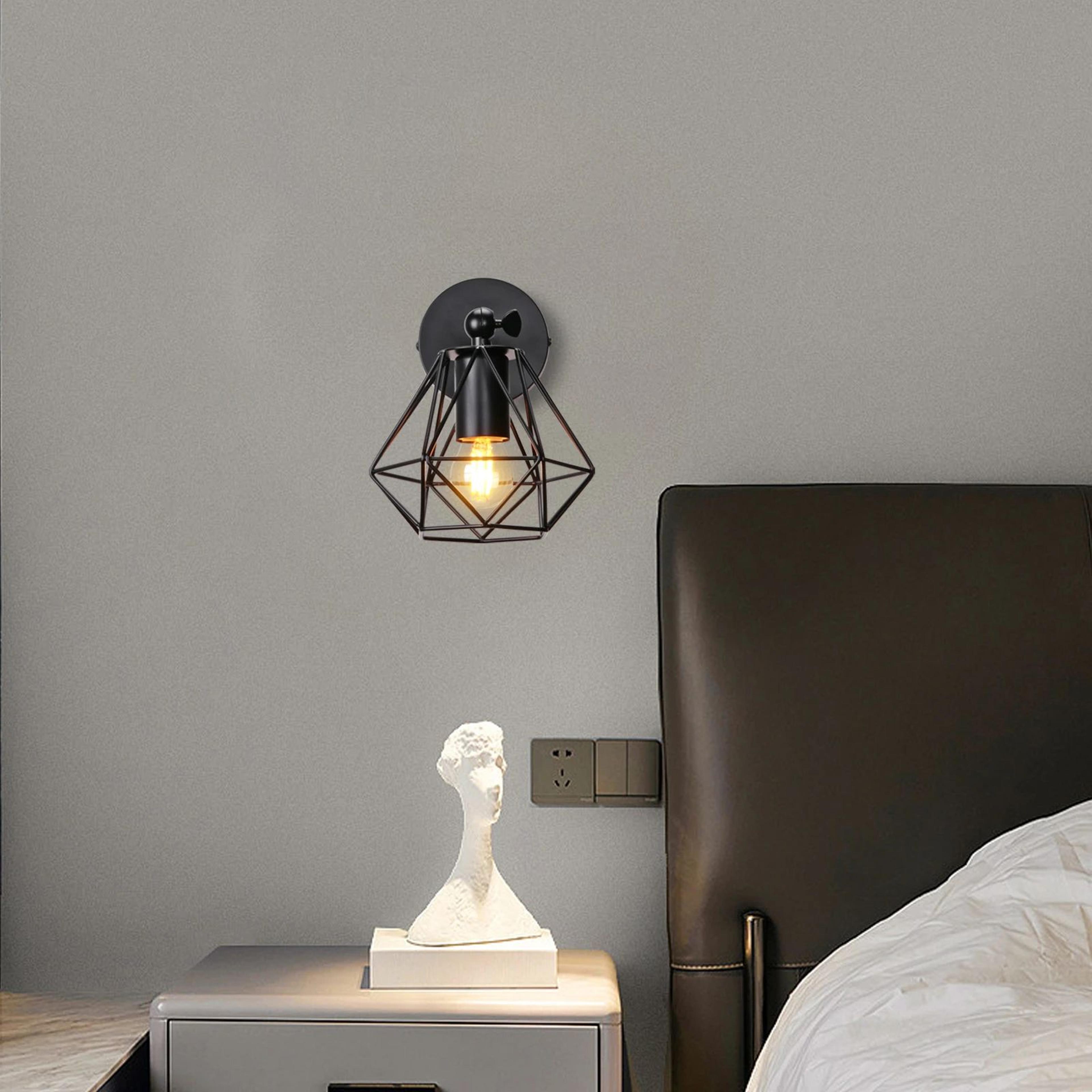 Industrial Vintage Cage Wall Sconce 2
