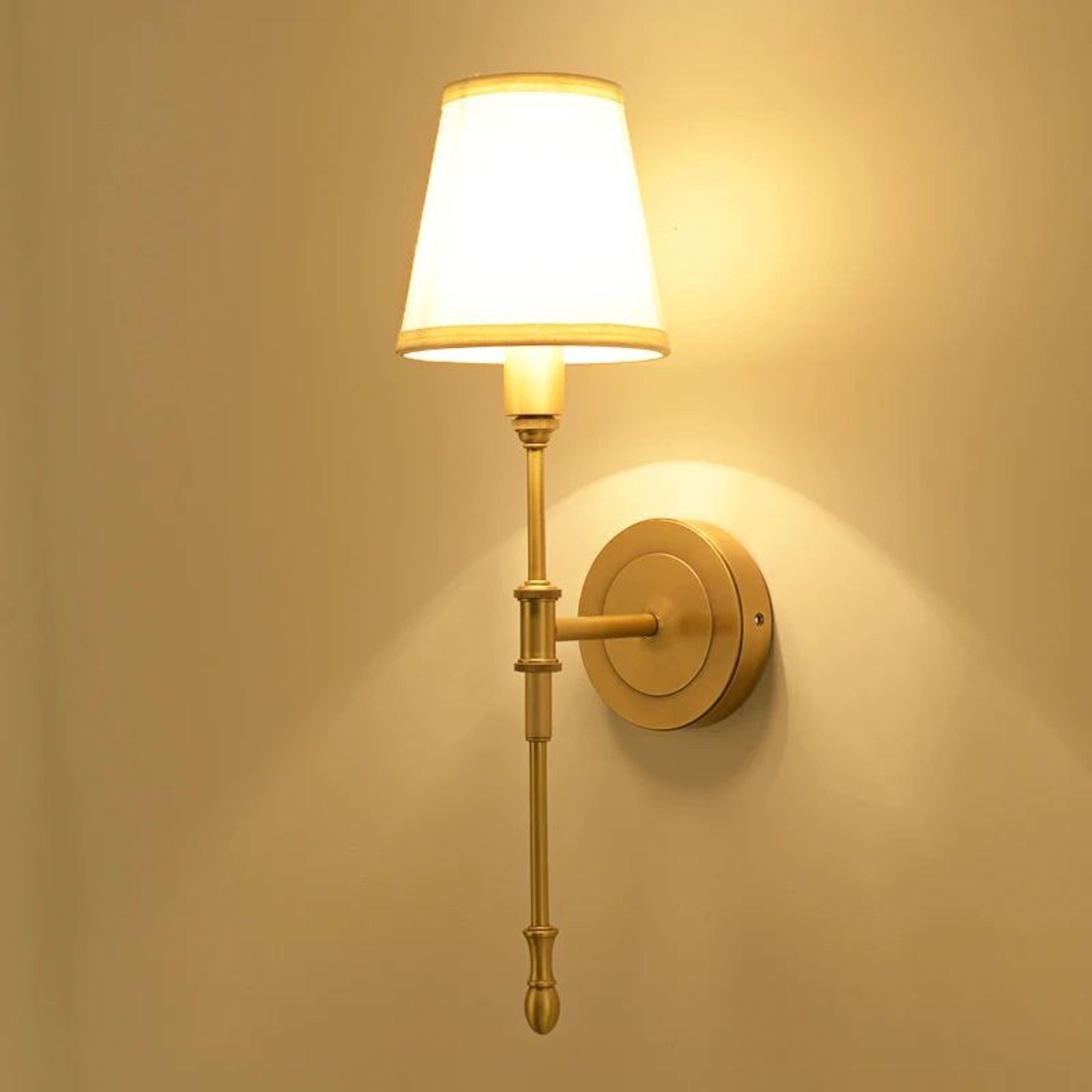 Nordic Copper Crystal LED Wall Sconce 1