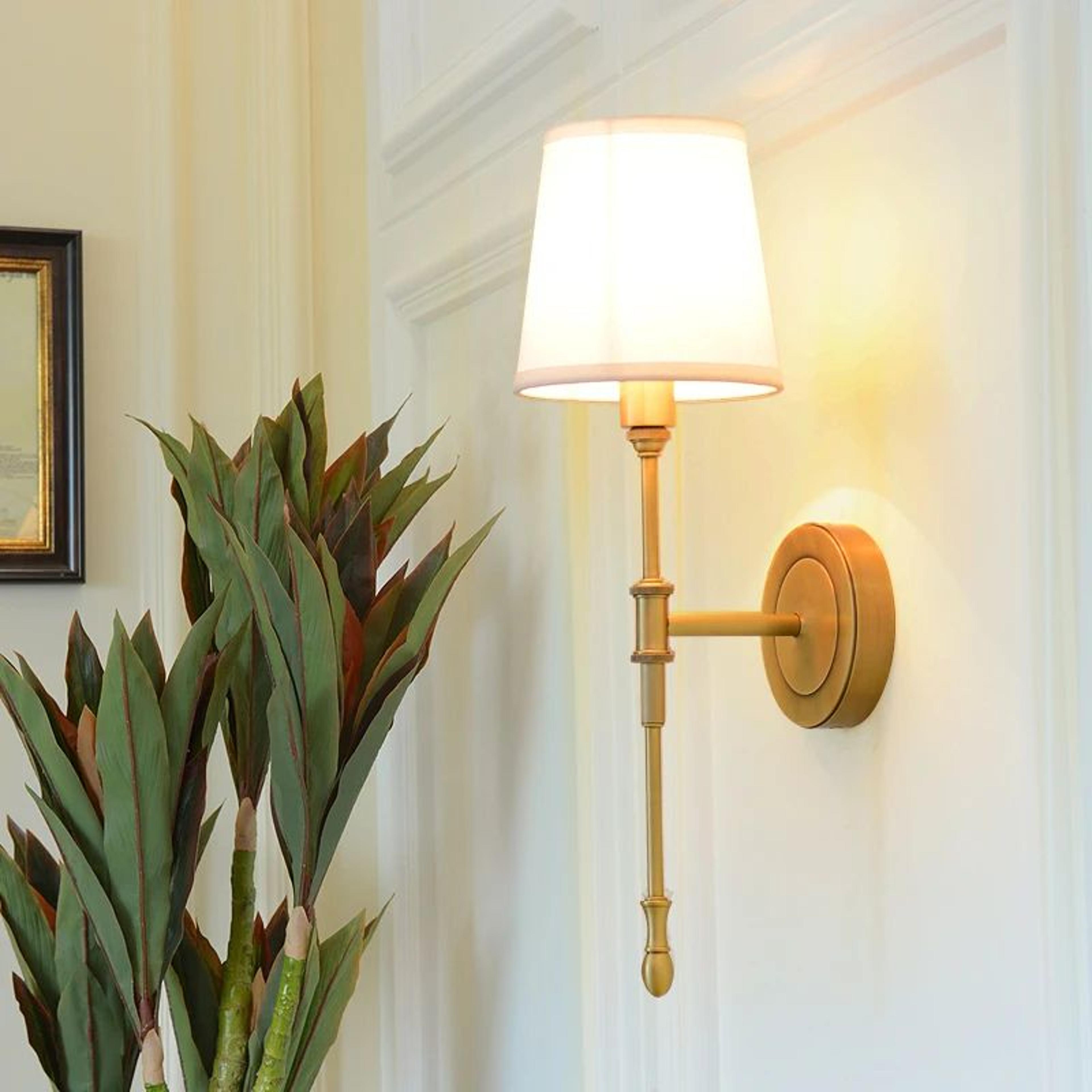 Nordic Copper Crystal LED Wall Sconce 2