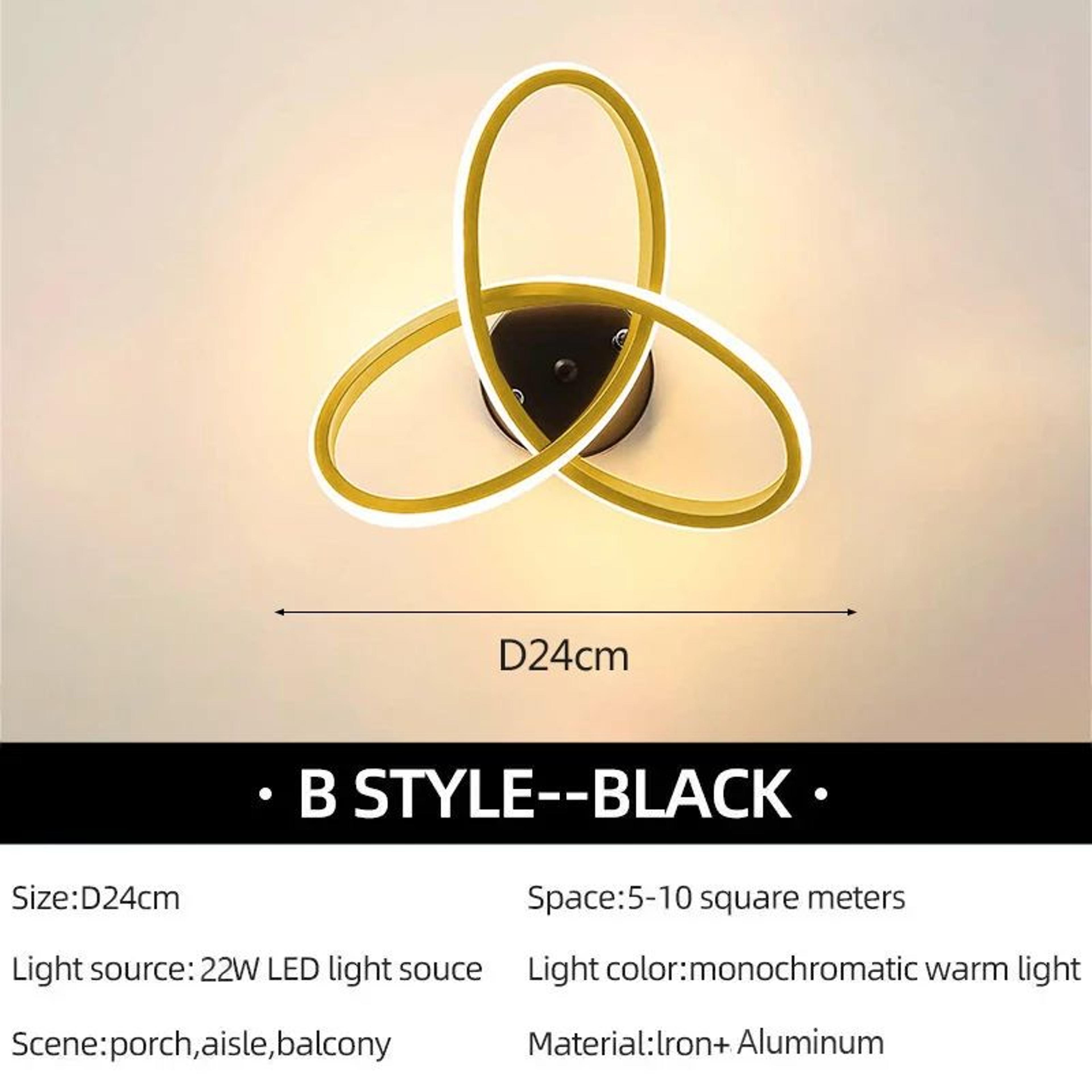 Modern Geometric LED Wall Lamp 7
