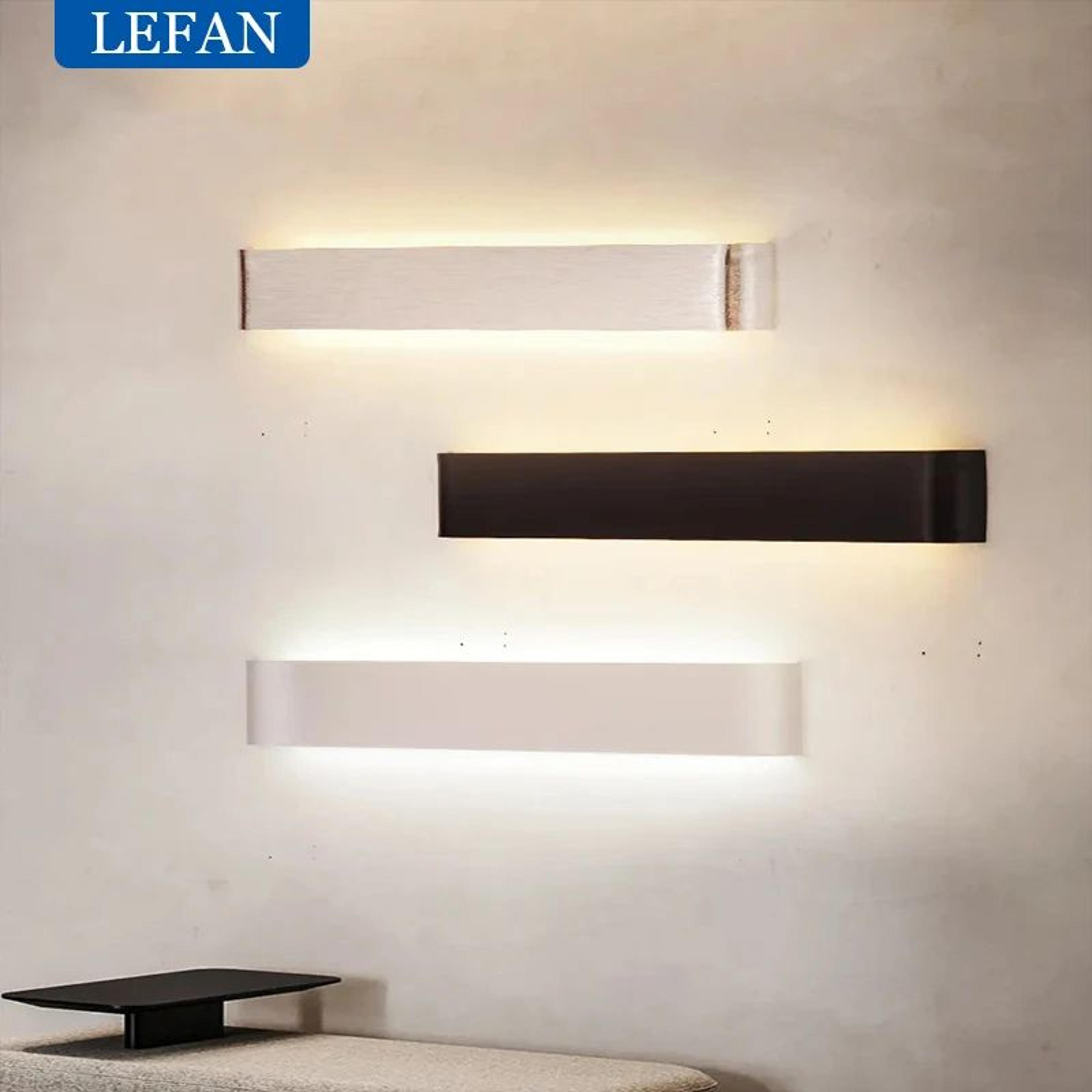 modern petal led aluminum wall sconce