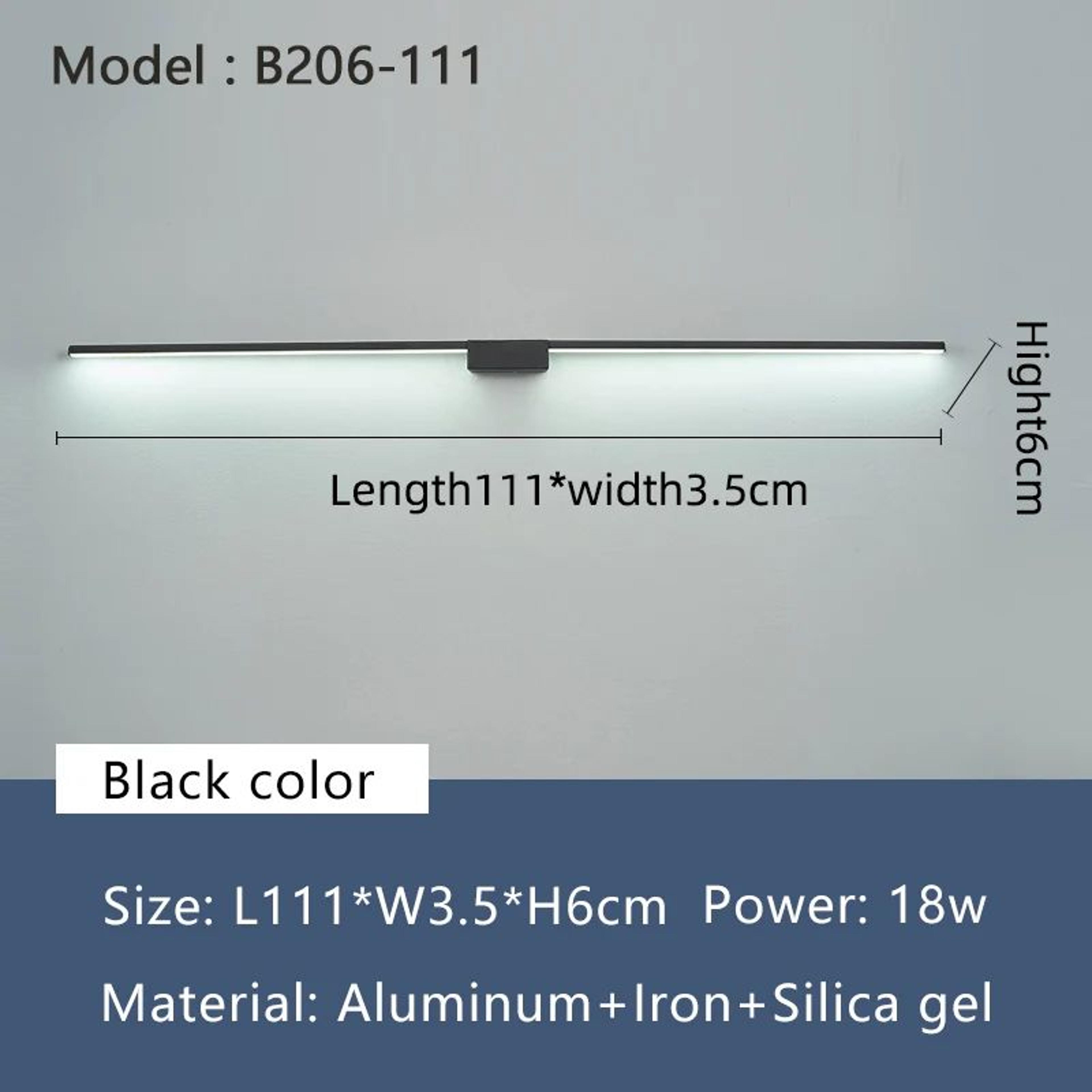 NEO Gleam Modern LED Bathroom Mirror Light 10
