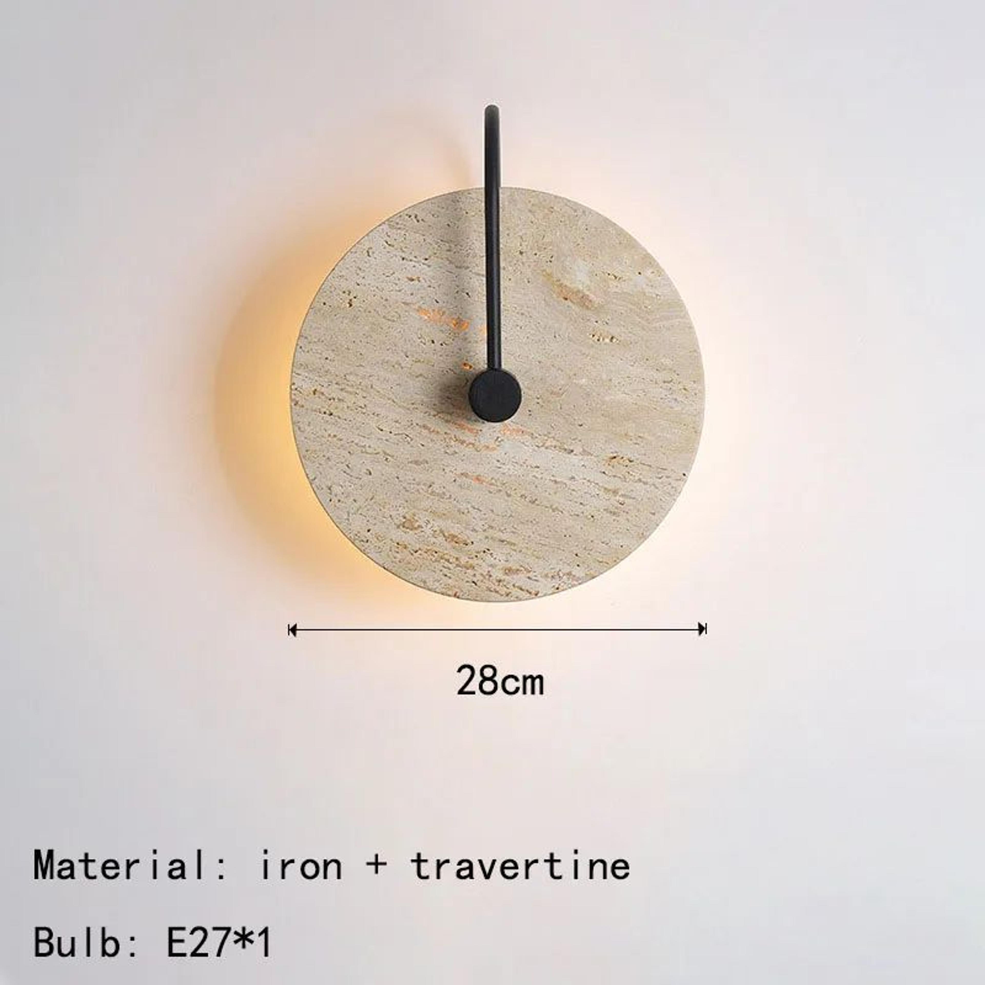 Natural Stone Art Wall Sconce 10