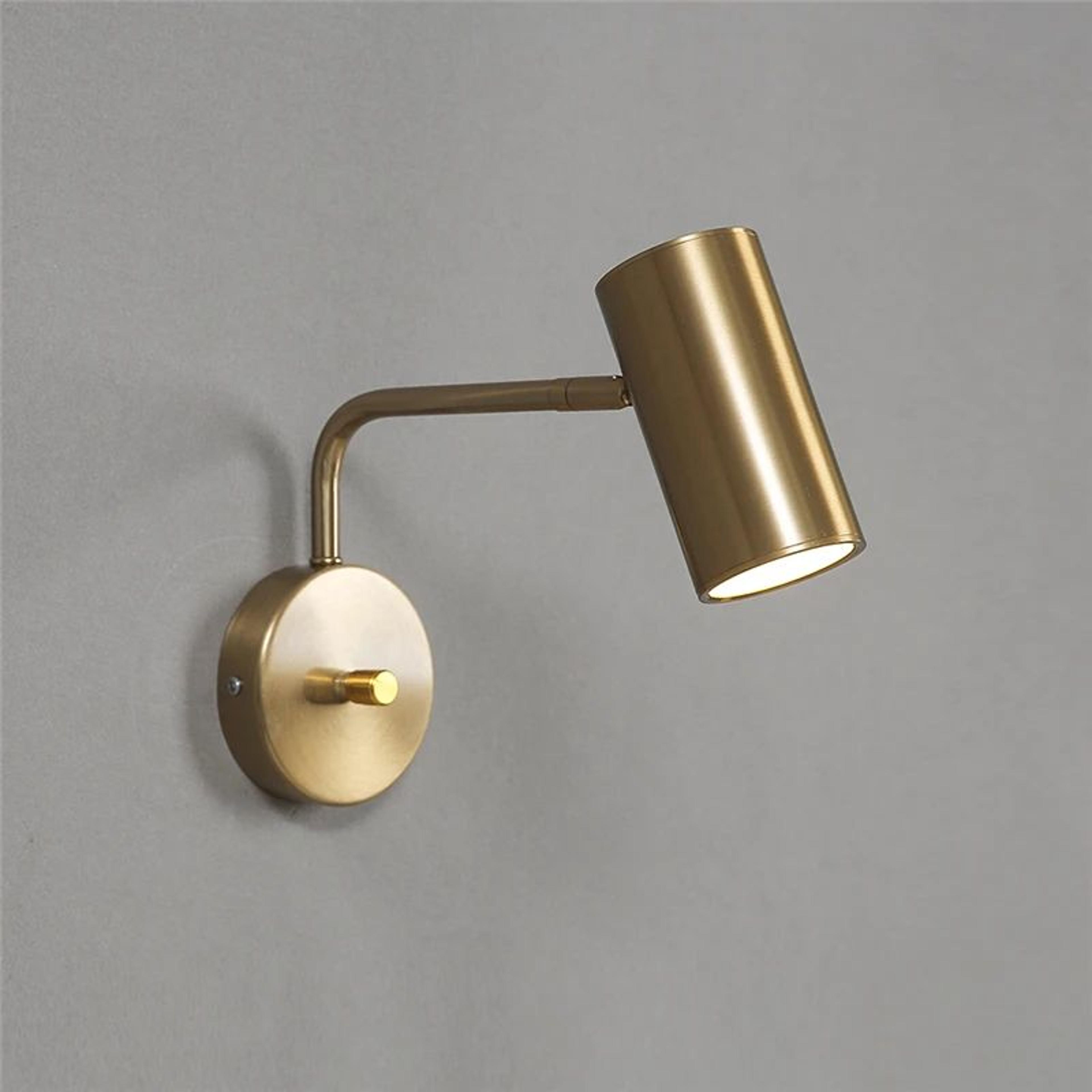 modern rotatable led bedside reading wall light