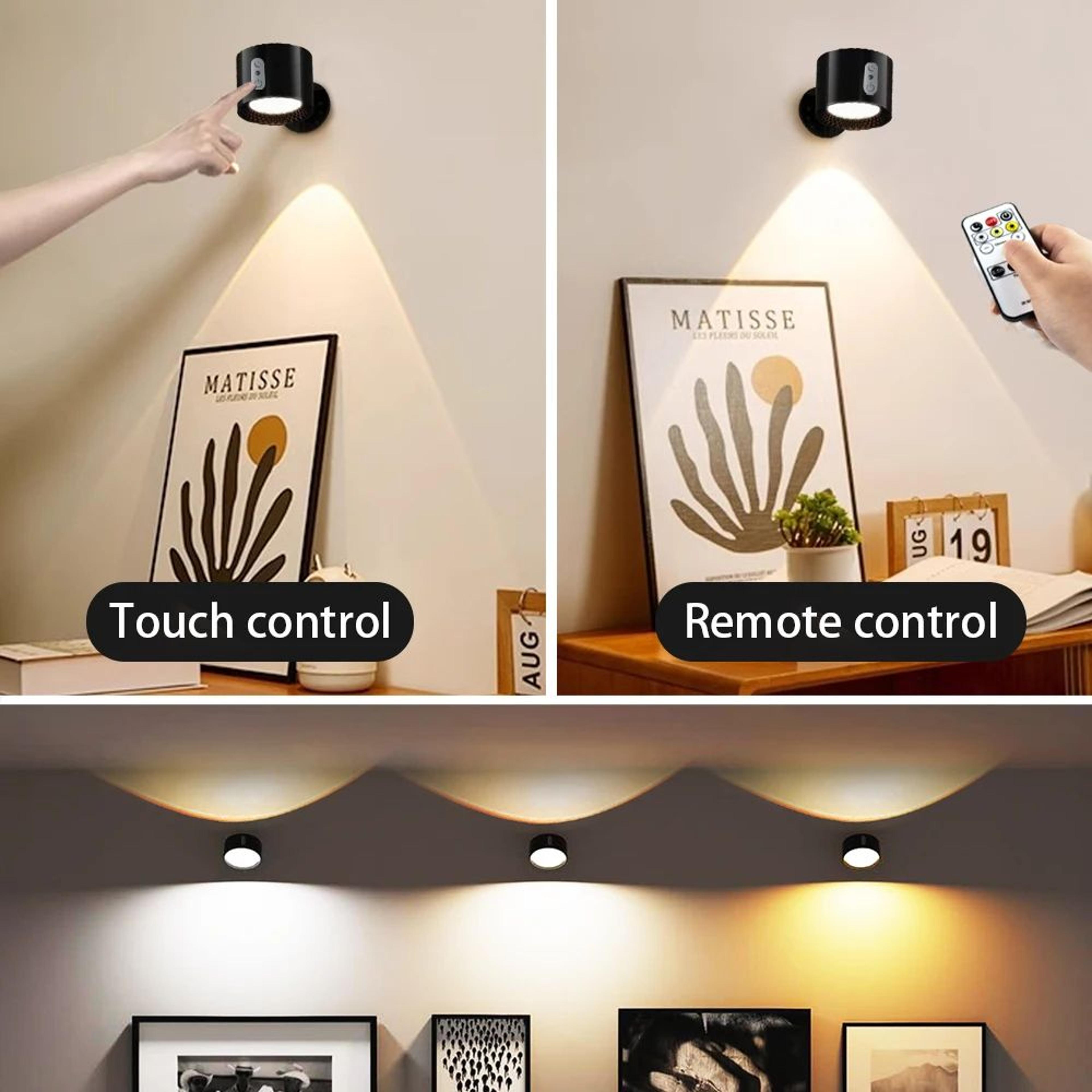 360 Rotating Rechargeable Magnetic LED Wall Light 4