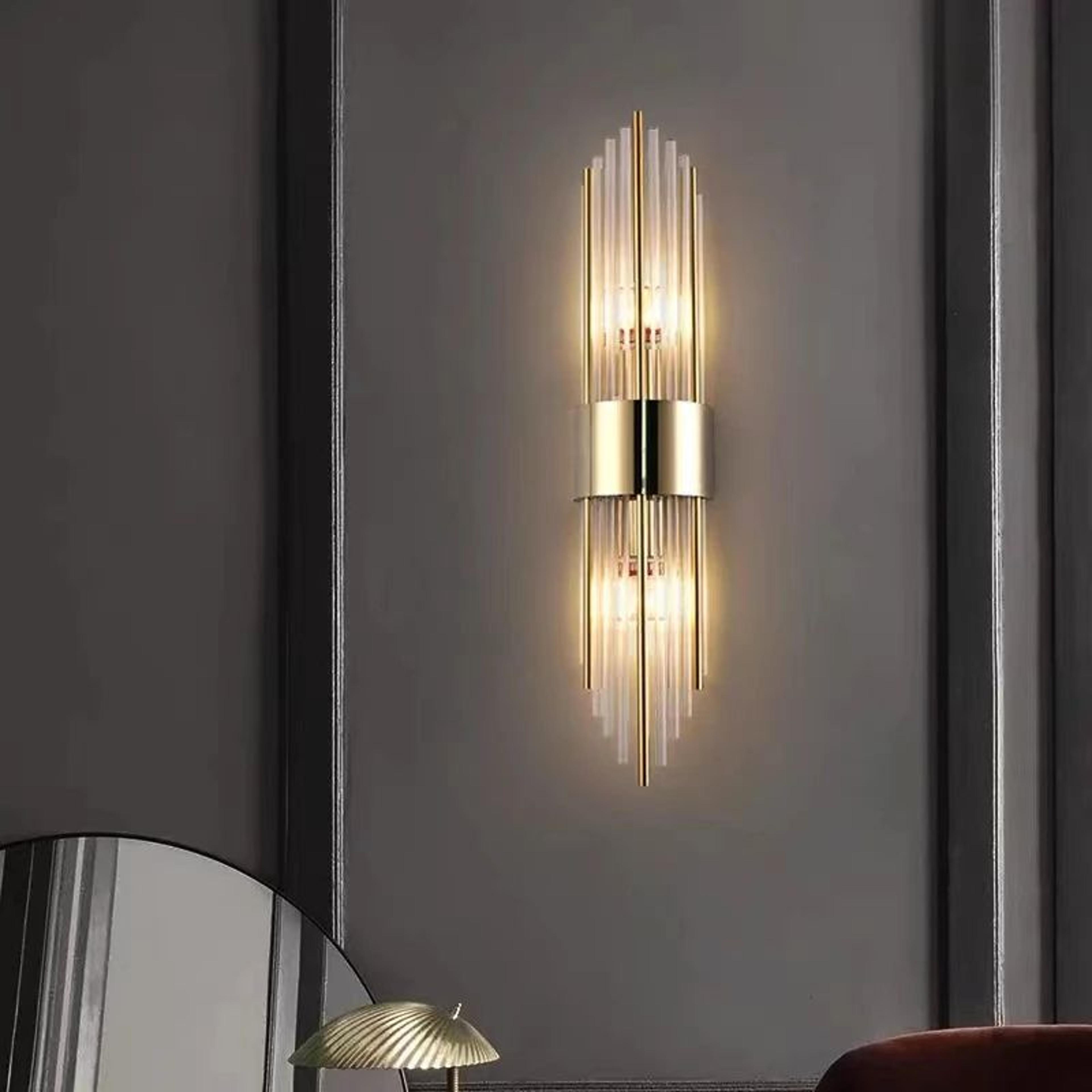 Modern Luxury Gold LED Wall Sconce 4