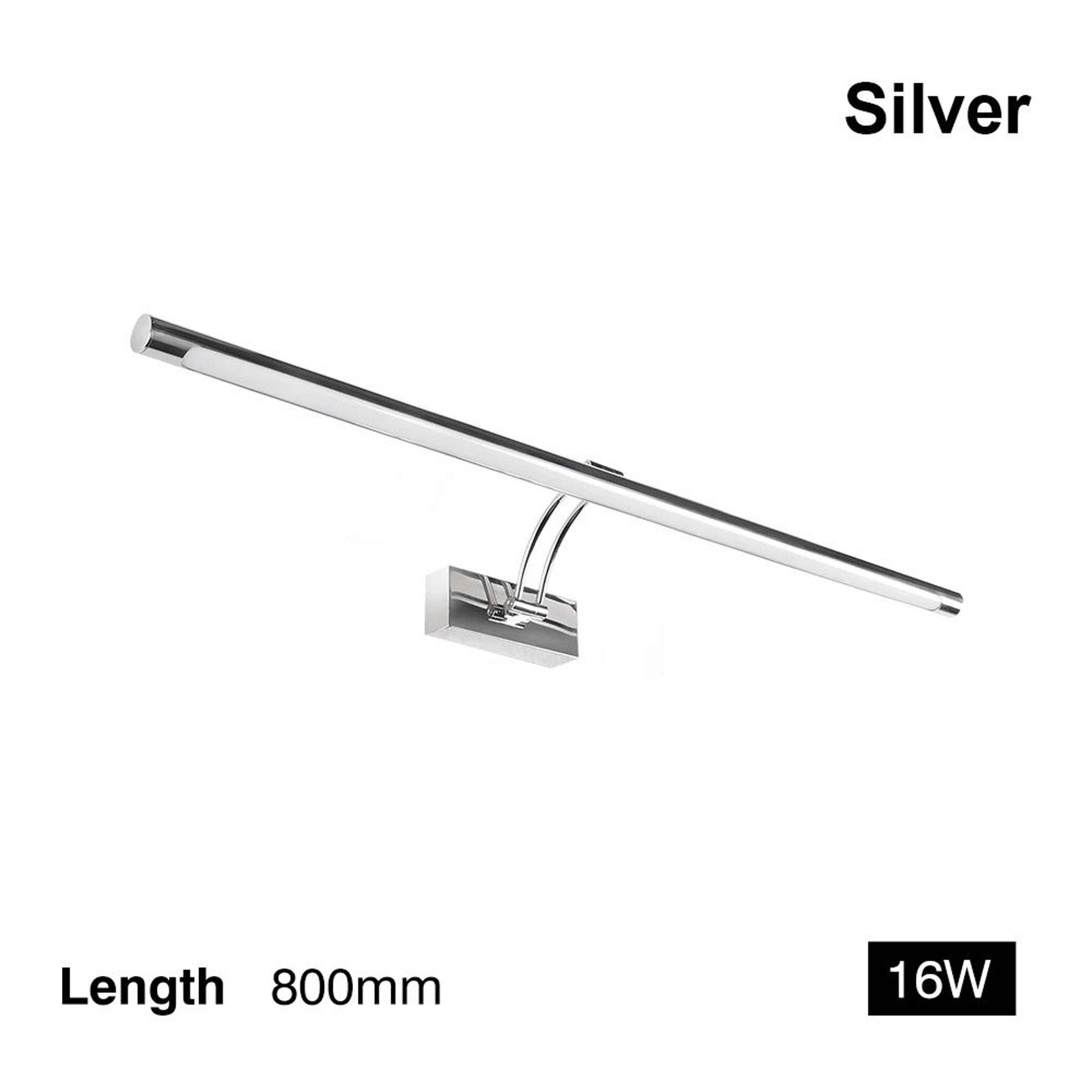 Modern Long LED Bathroom Mirror Light 8
