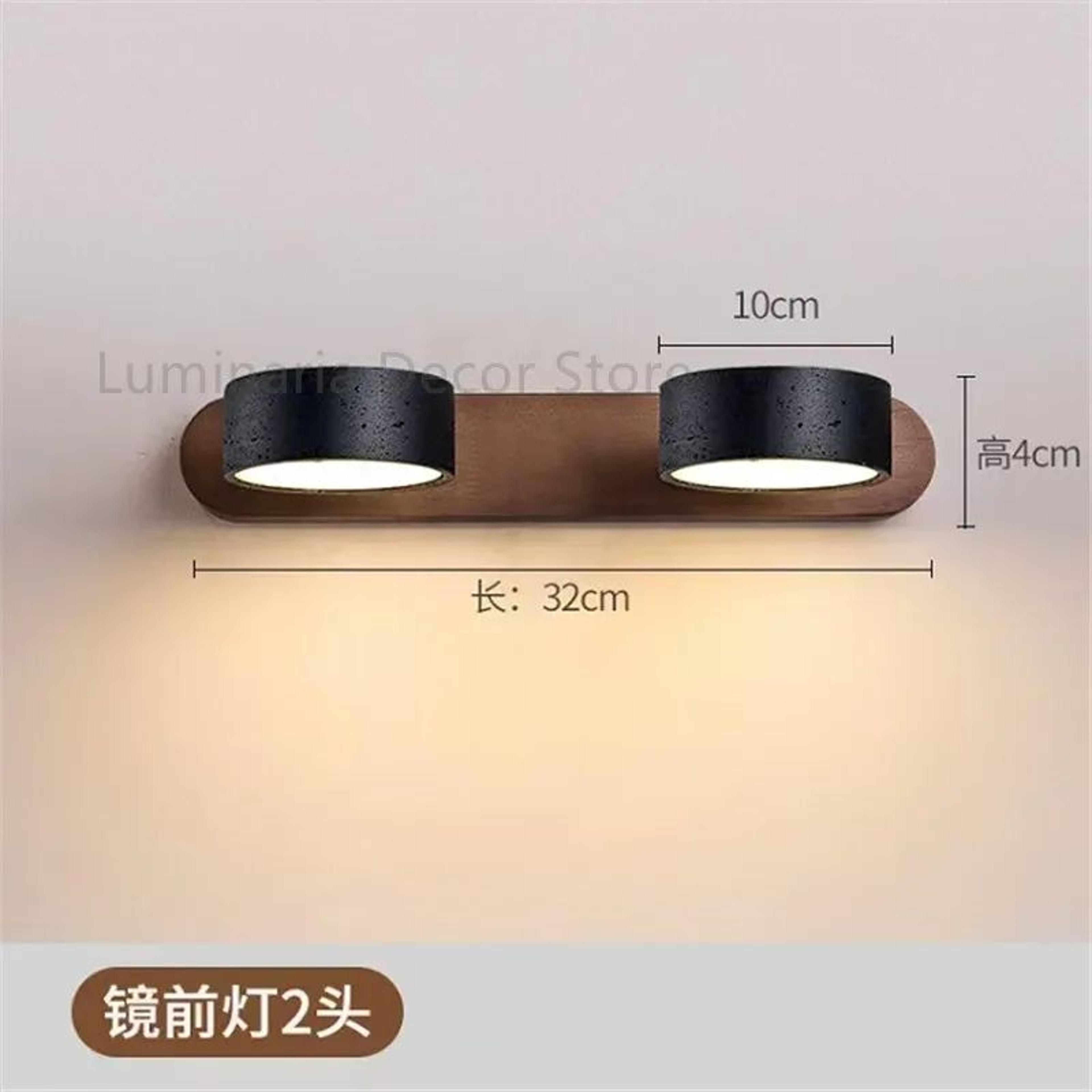 Wabi Sabi Travertine Rotatable LED Wall Light 6