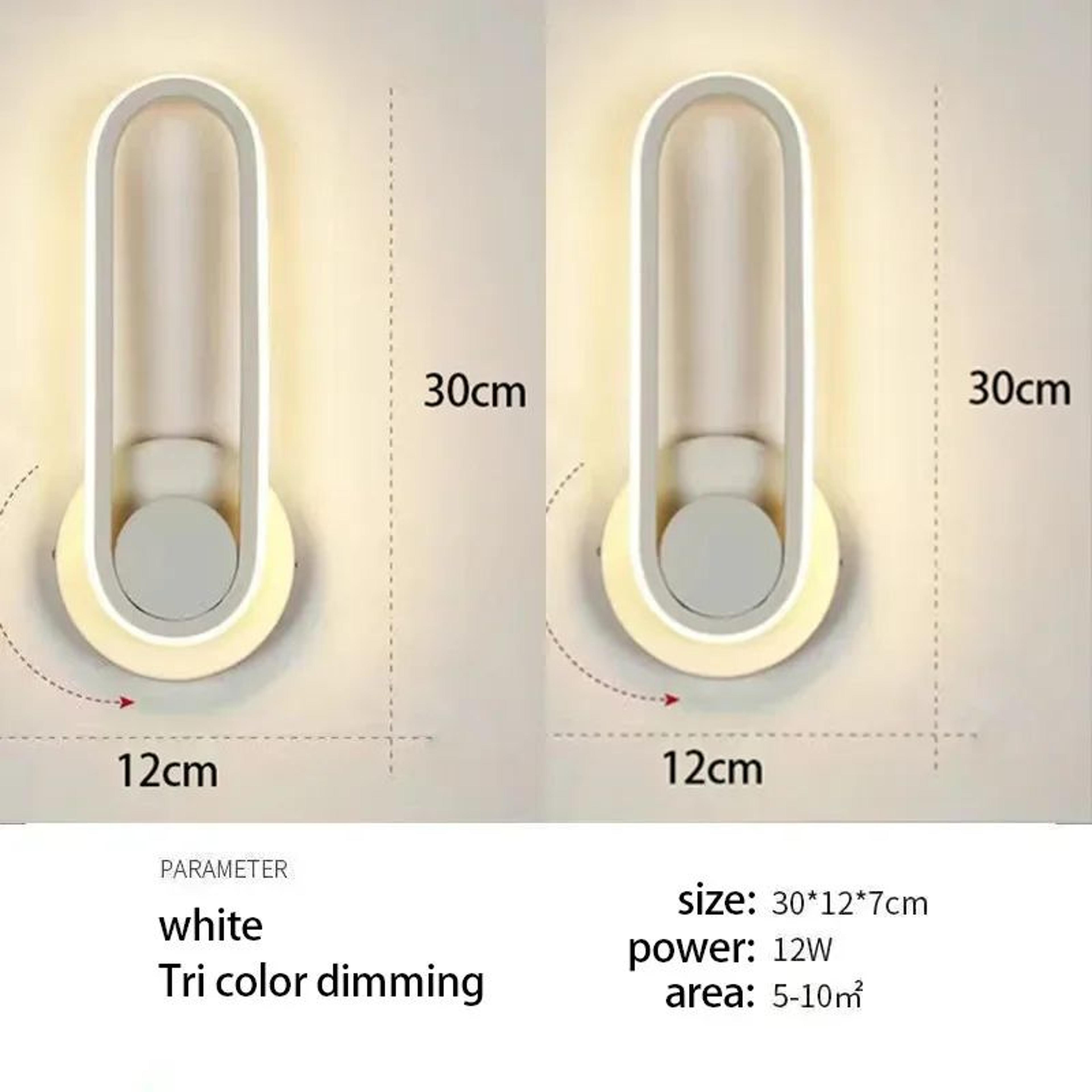 Modern Rotatable LED Wall Sconce 14