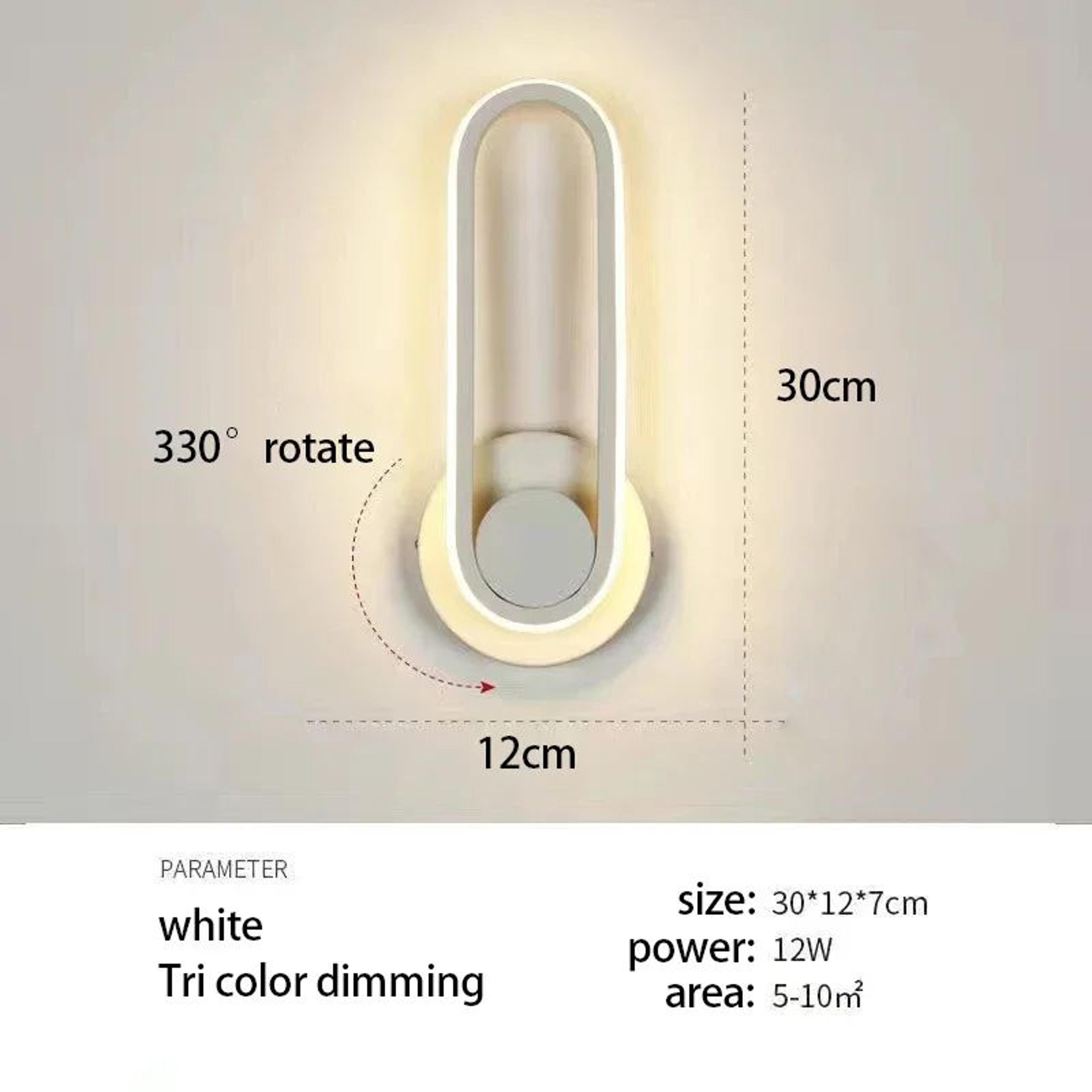 Modern Rotatable LED Wall Sconce 10