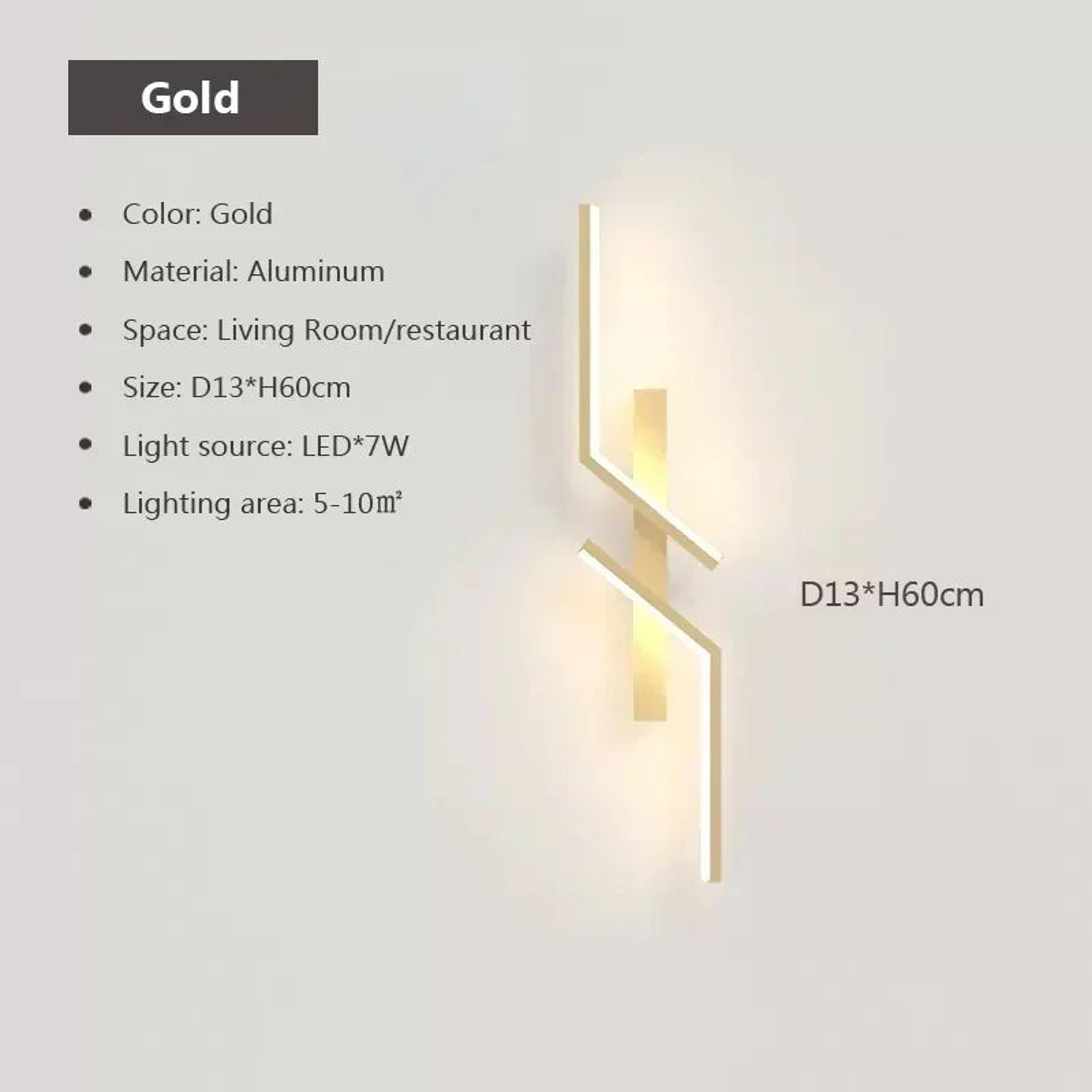 Modern Minimalist Black LED Wall Sconce 15