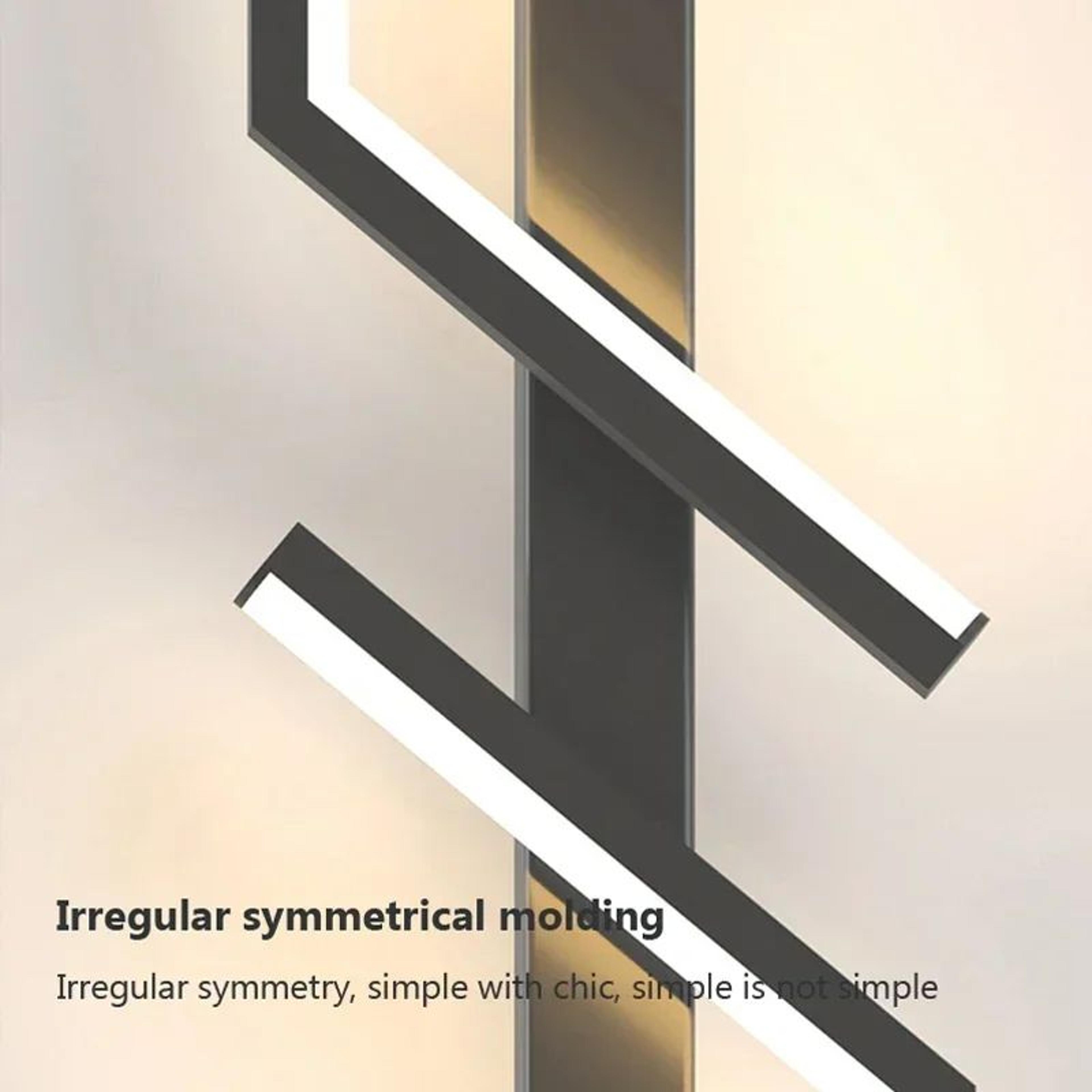 Modern Minimalist Black LED Wall Sconce 4