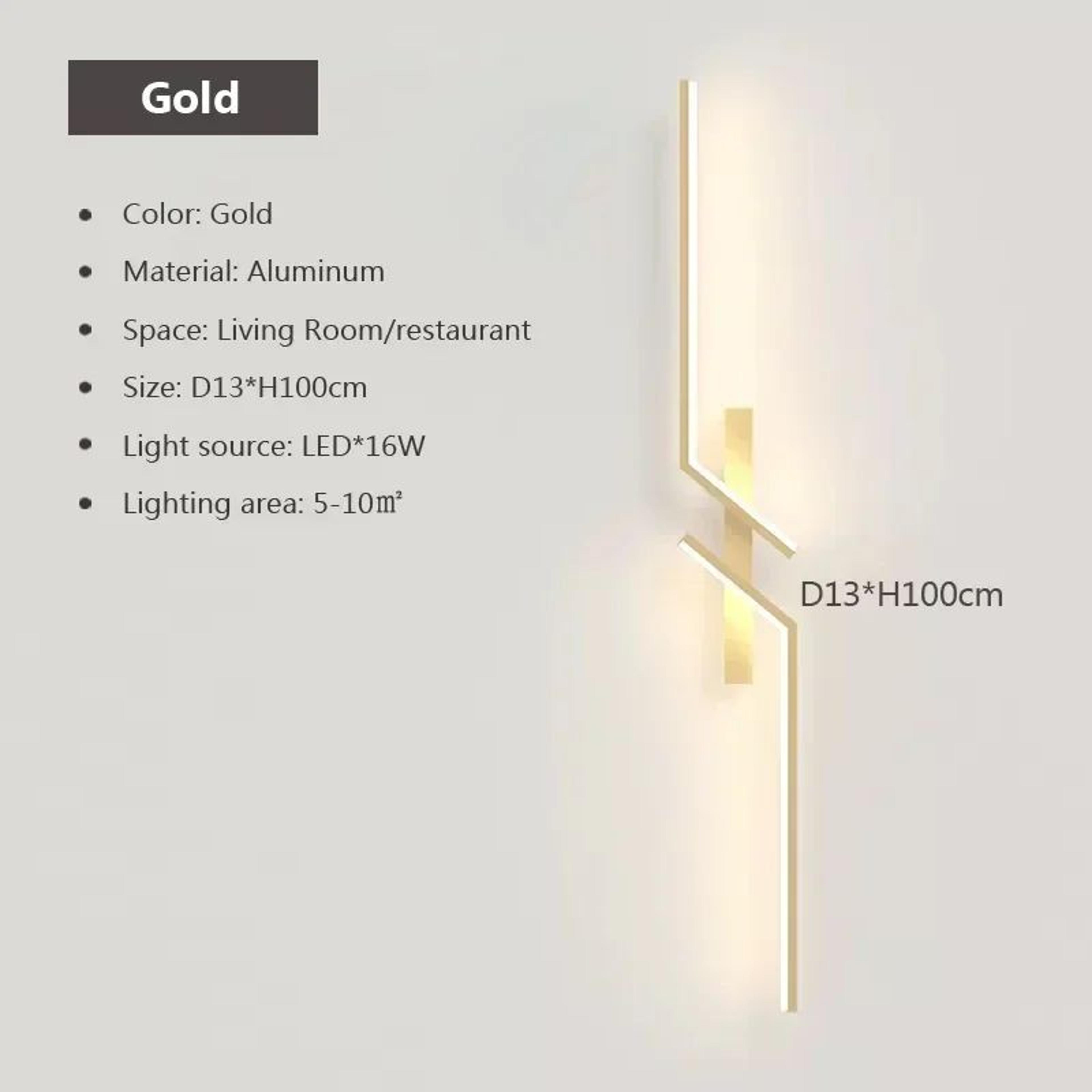 Modern Minimalist Black LED Wall Sconce 17