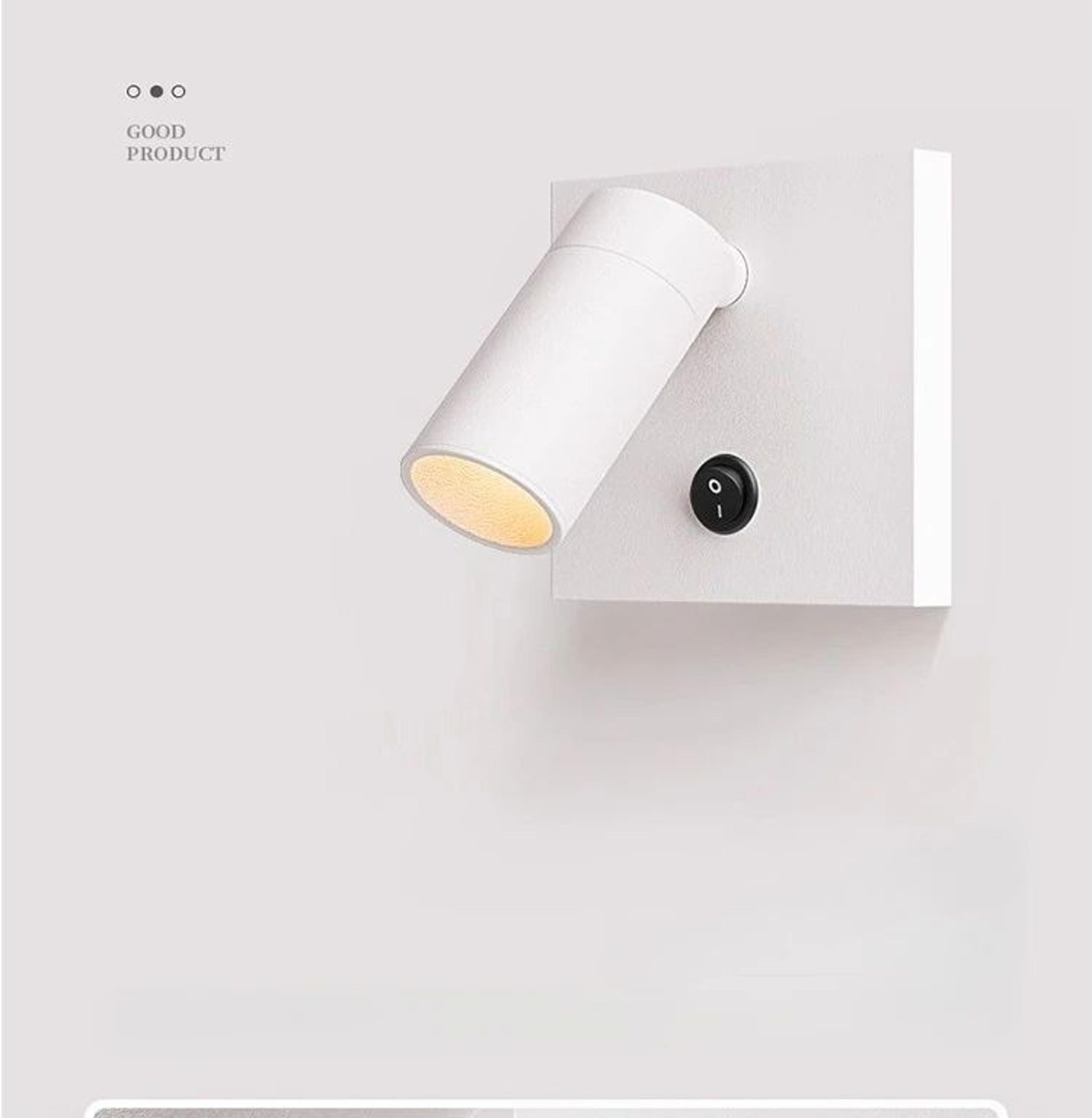 LumaFlex Embedded Bedside Reading Wall Lamp 2
