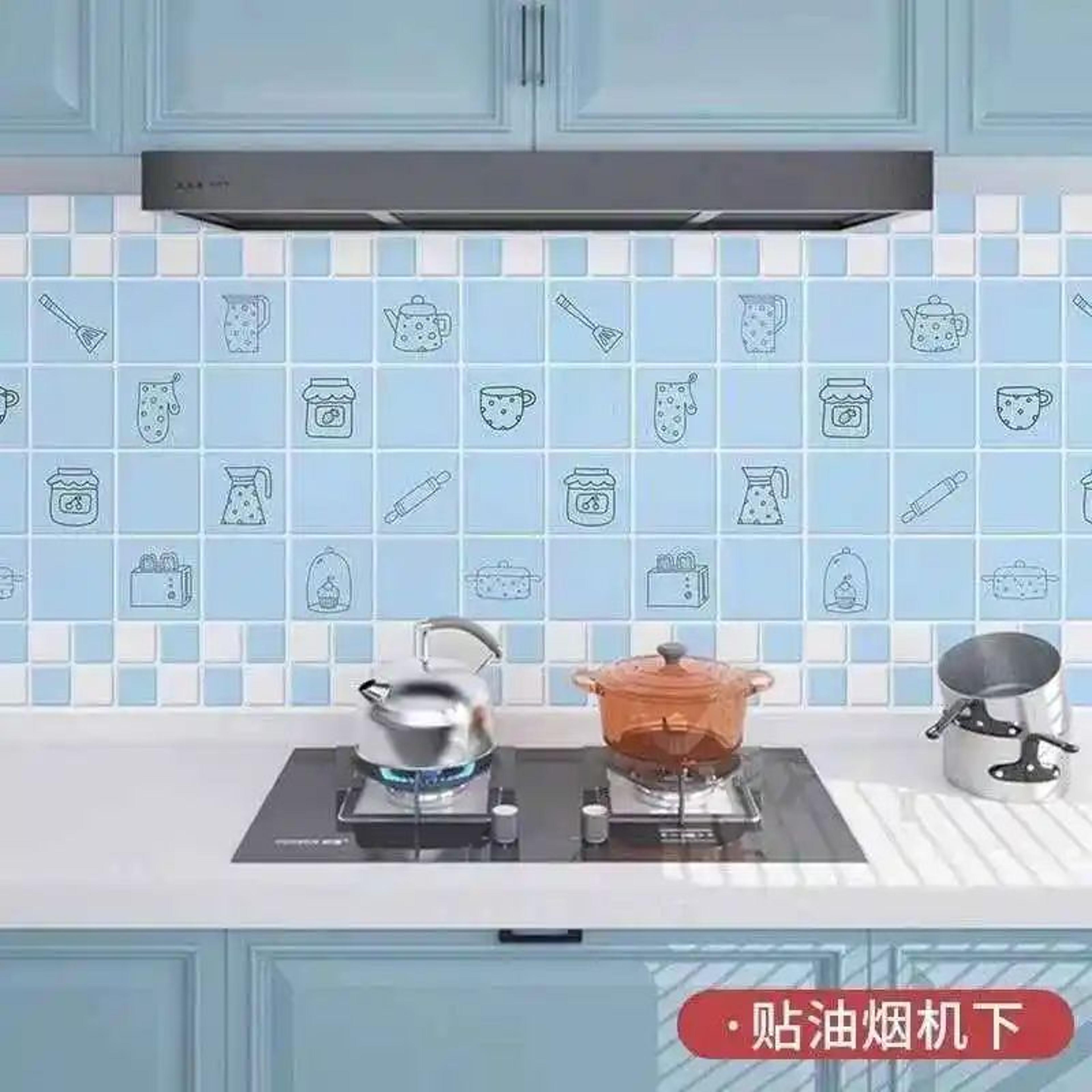 Marvelle Waterproof Marble Kitchen Wallpaper 2