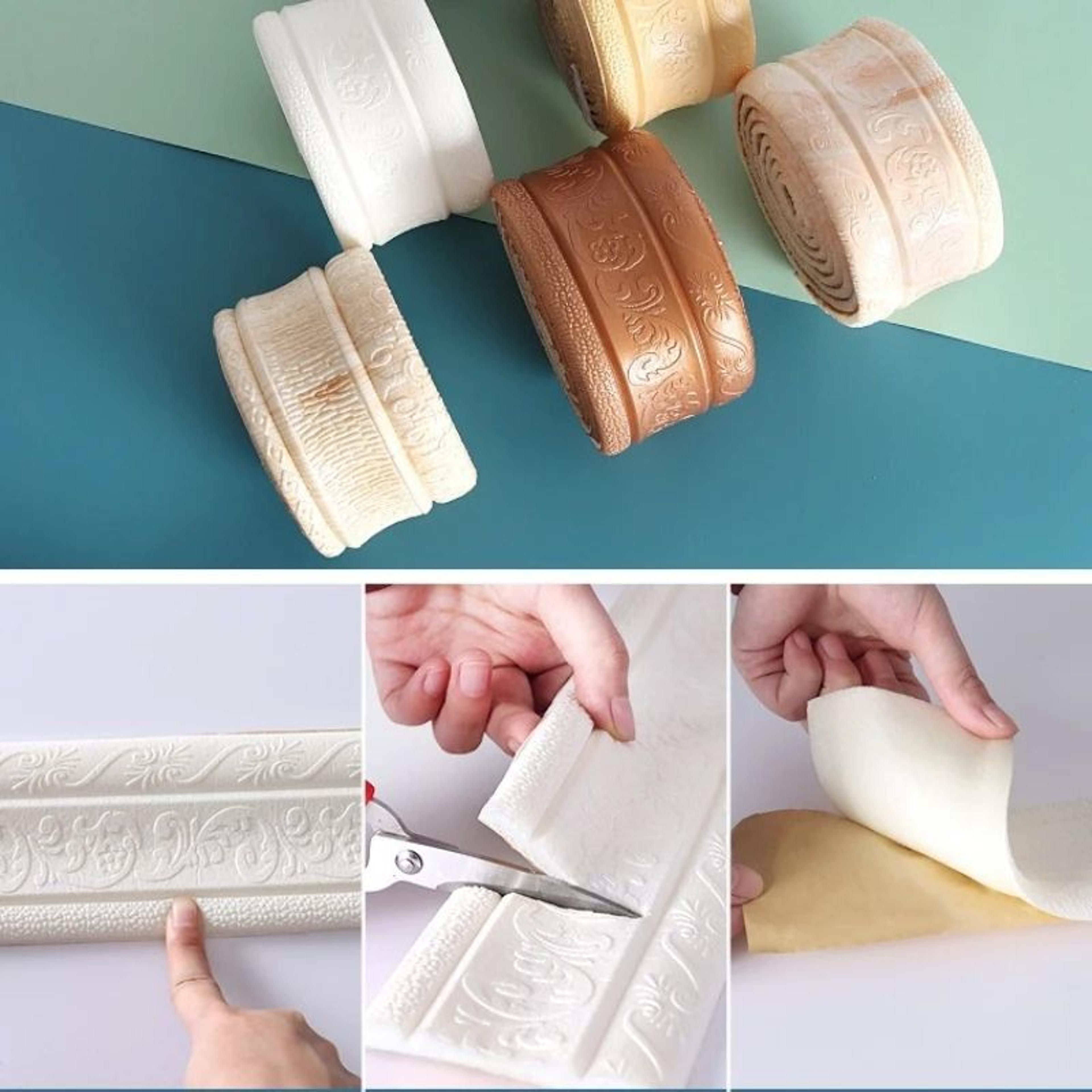 EdgeCraft 3D Self Adhesive Wall Trim 1