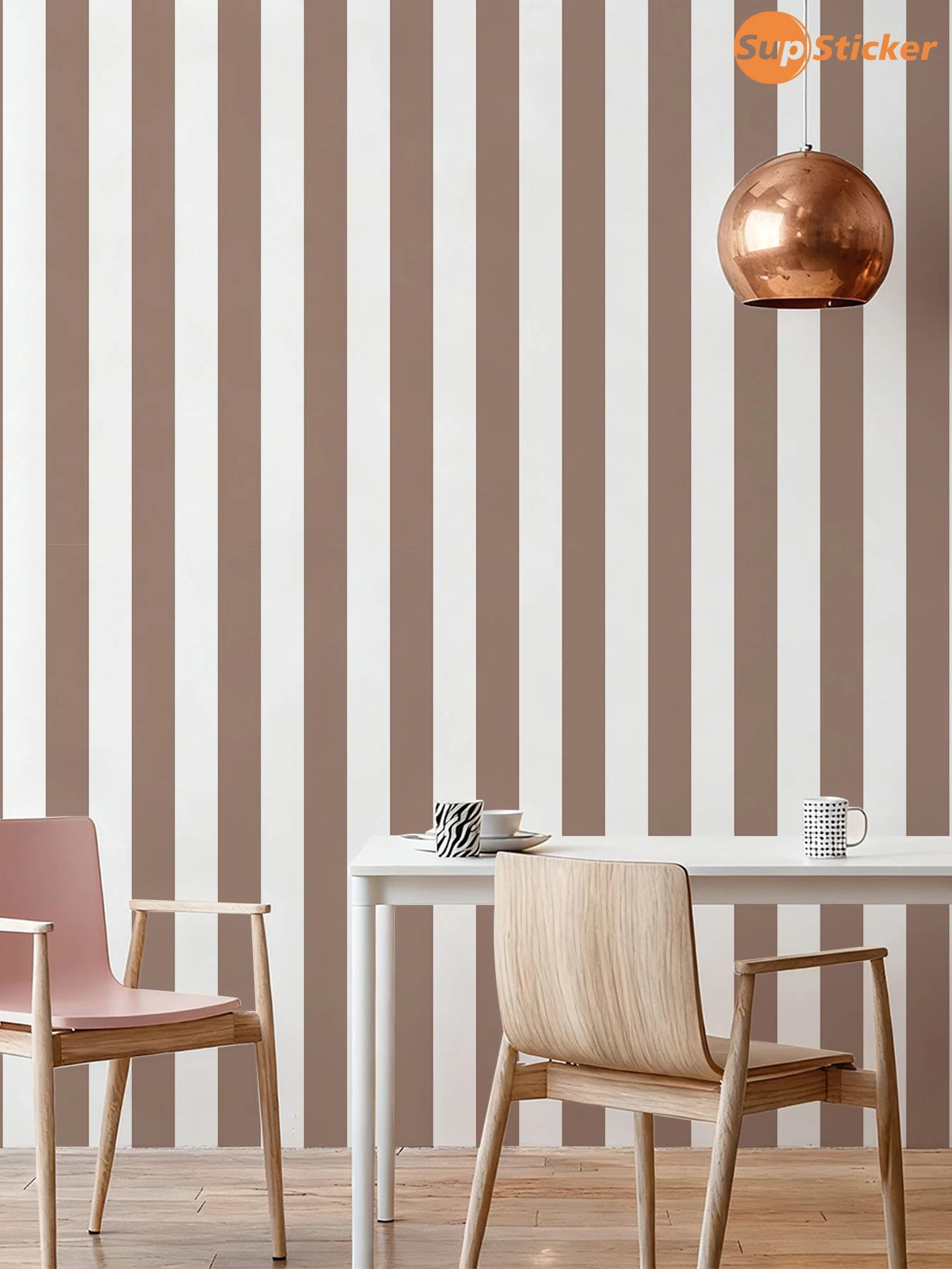 Lineora Peel And Stick Striped Wallpaper 7