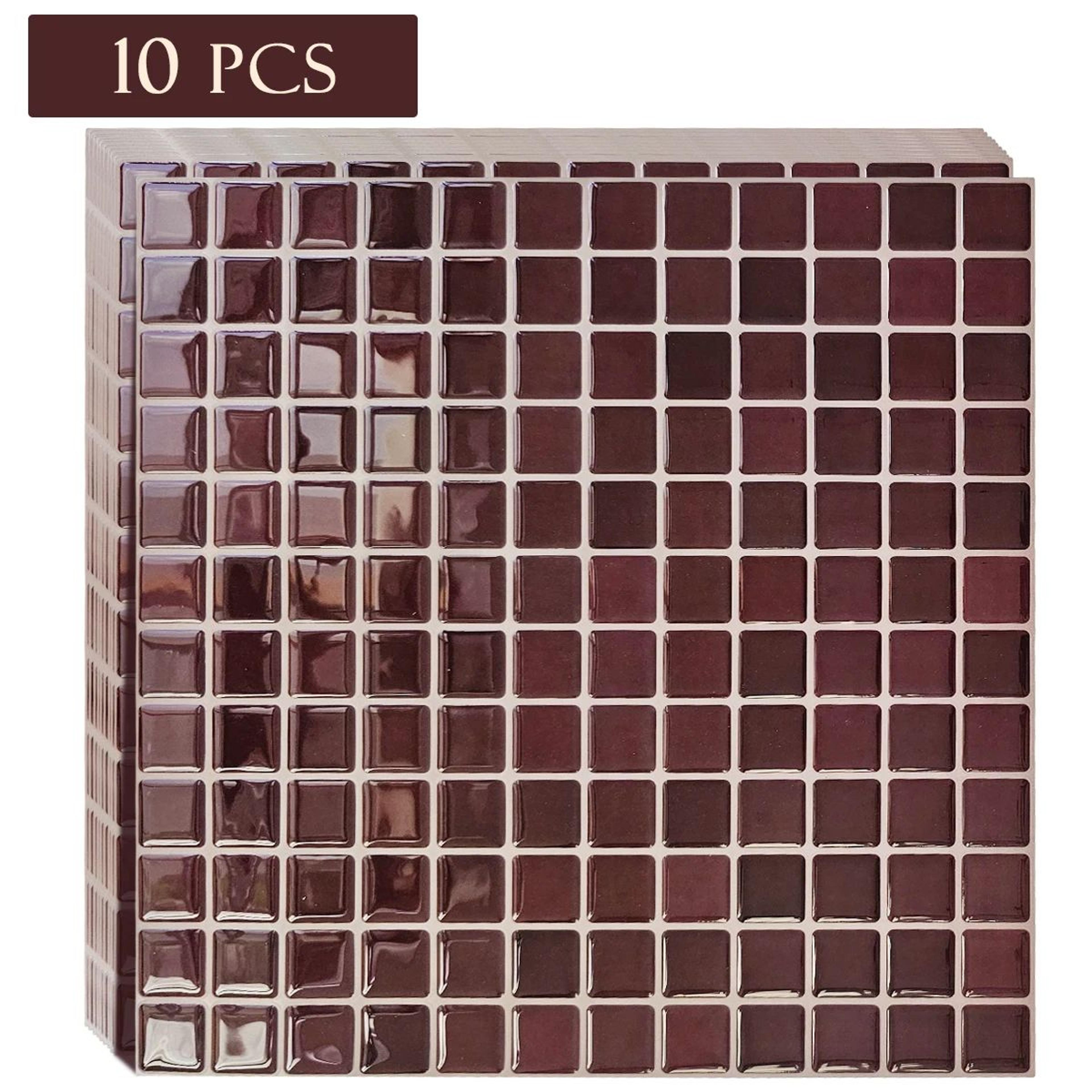 Mosaelle 3D Peel And Stick Backsplash Tiles 9