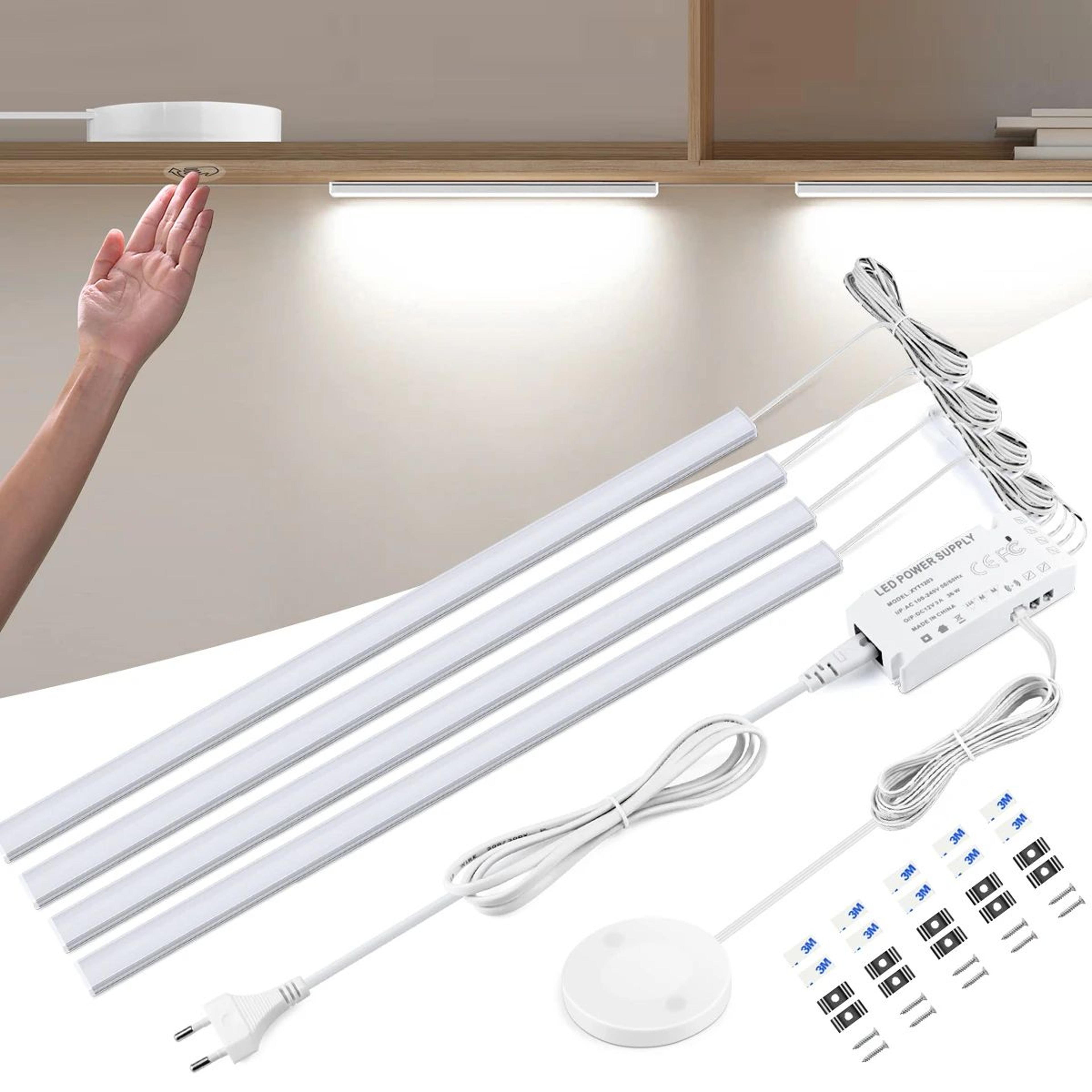lumiwood hidden touch dimmable under cabinet light